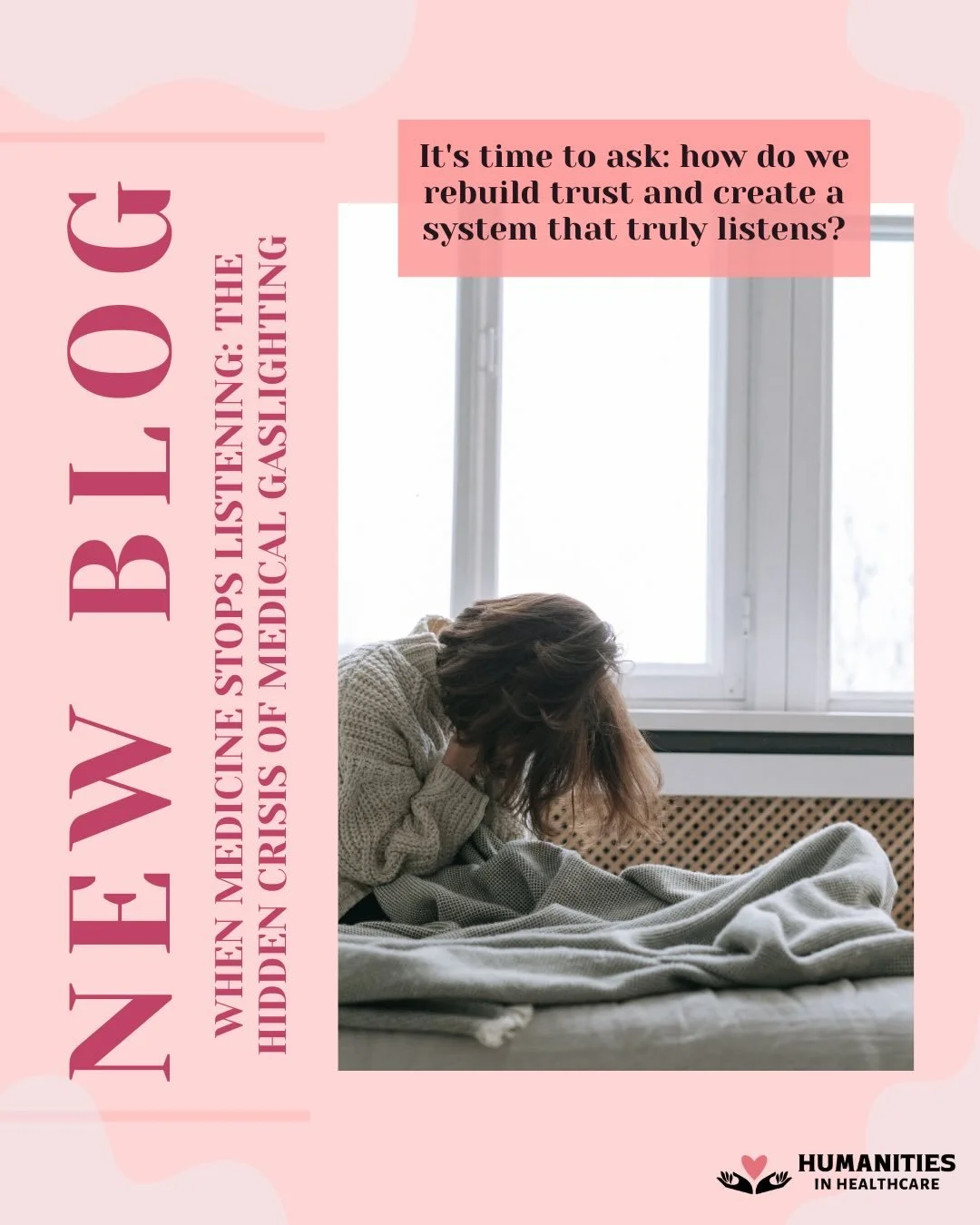 New Blog Post🥳

When Medicine Stops Listening: Hidden Crisis of Medical Gaslighting by Kiah Nirmal explores a pressing issue in healthcare, where unsympathetic clinical interactions often lead patients to lose trust and hope in the medical system.

