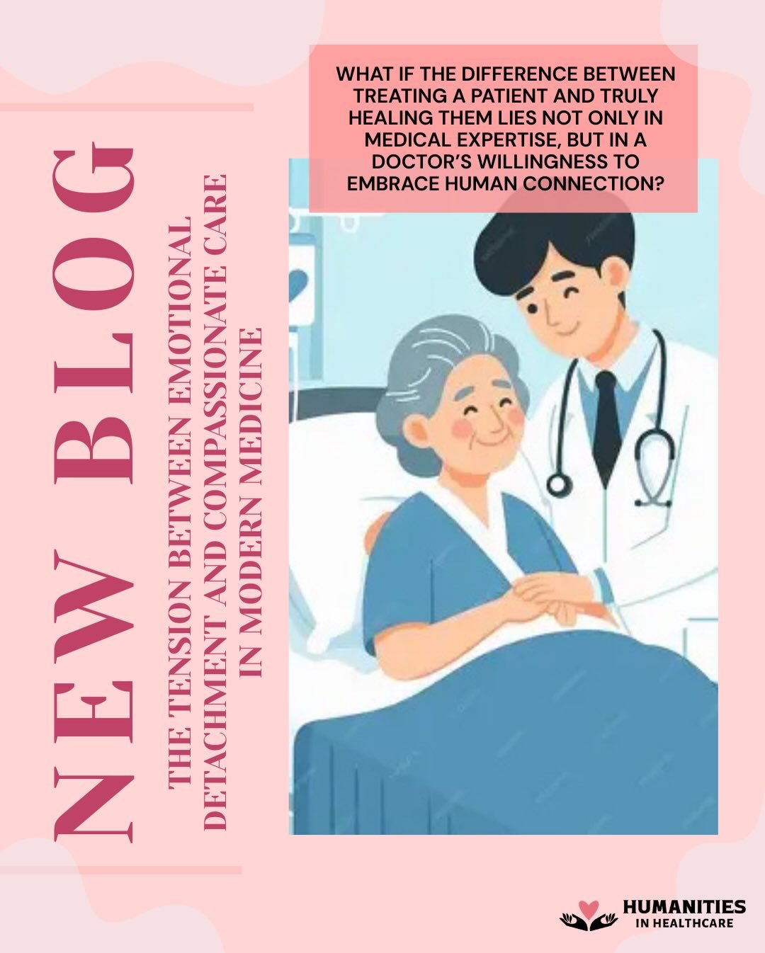 New Blog Post! 

Is being a &ldquo;good doctor&rdquo; only about knowledge and technical skill &mdash; or does real healing require empathy and human connection too? 🩺

In our newest blog, Kiah Nirmal explores the tension between emotional detachmen