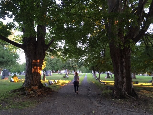 A Return (Chatham Cemetery, August 2016)