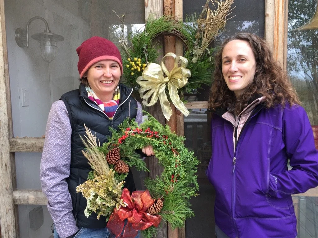 Wreath Class, Saturdays, Nov. 22,  and  Dec. 6,  2025 - 11:00-12:00