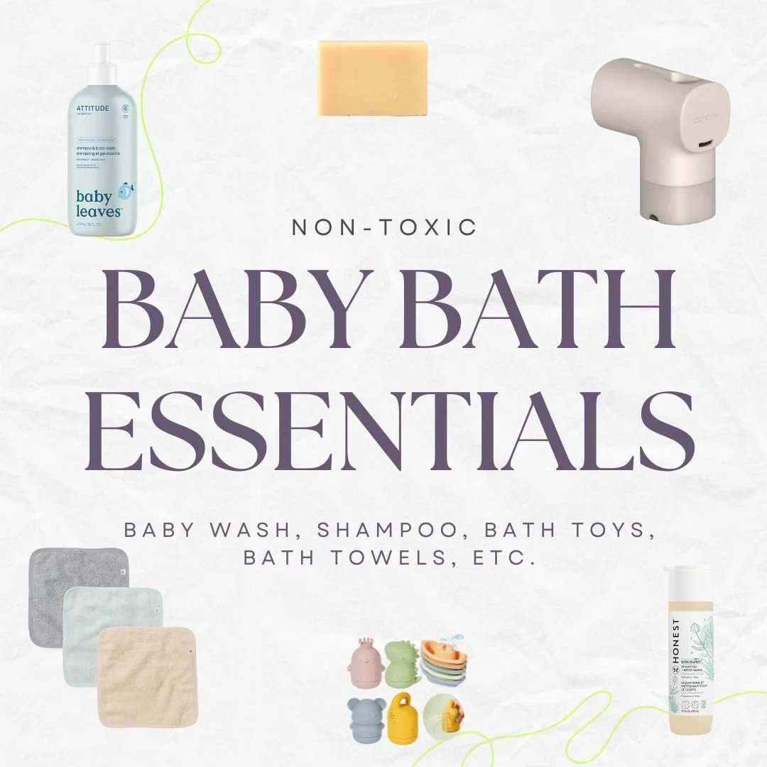 Non-Toxic Baby Shampoo, Wash, Lotion & Bath Essentials