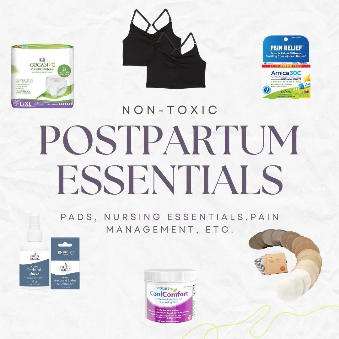 Non-Toxic Postpartum Must-Haves