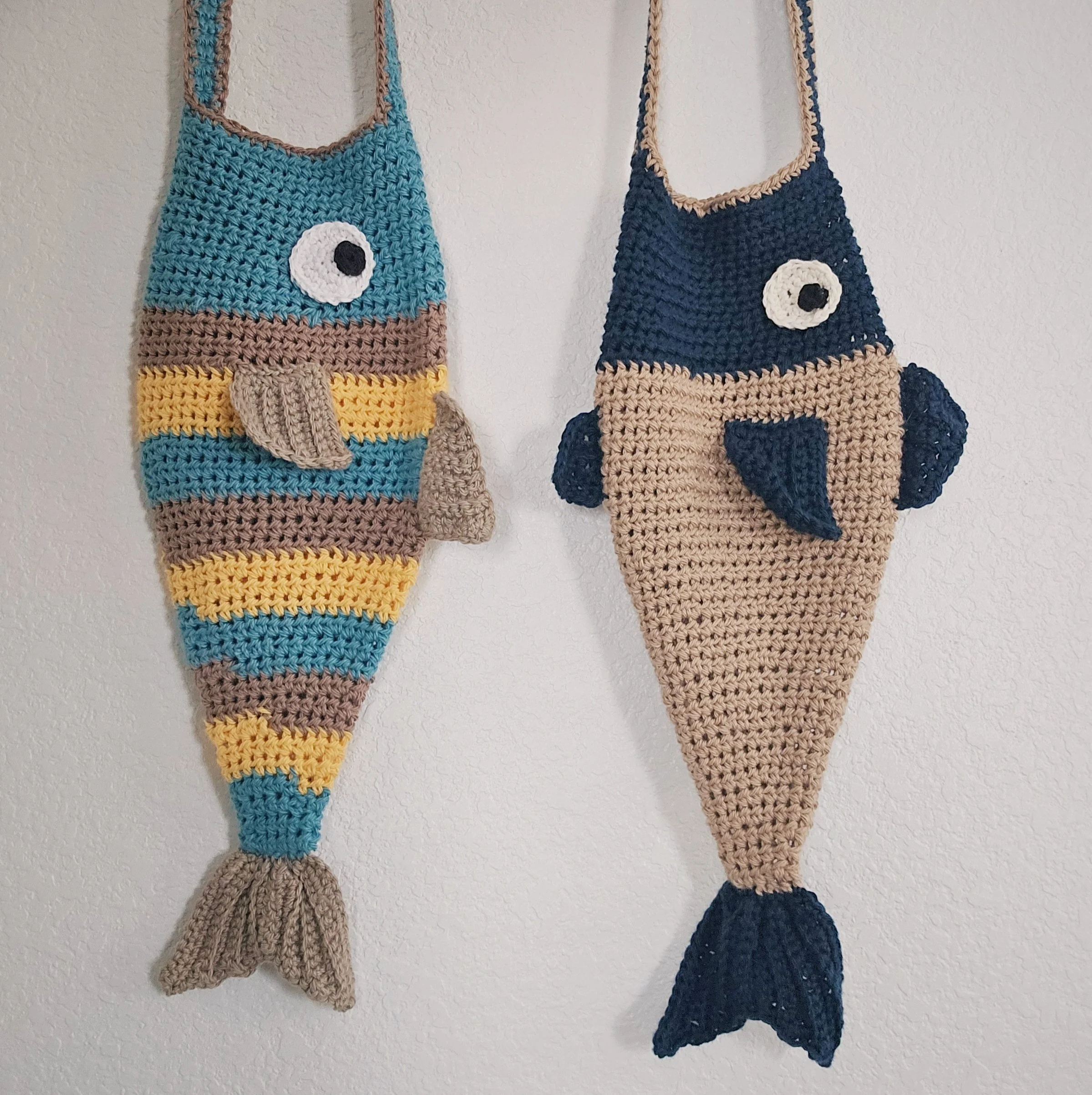 Crochet Fish Bag Pattern