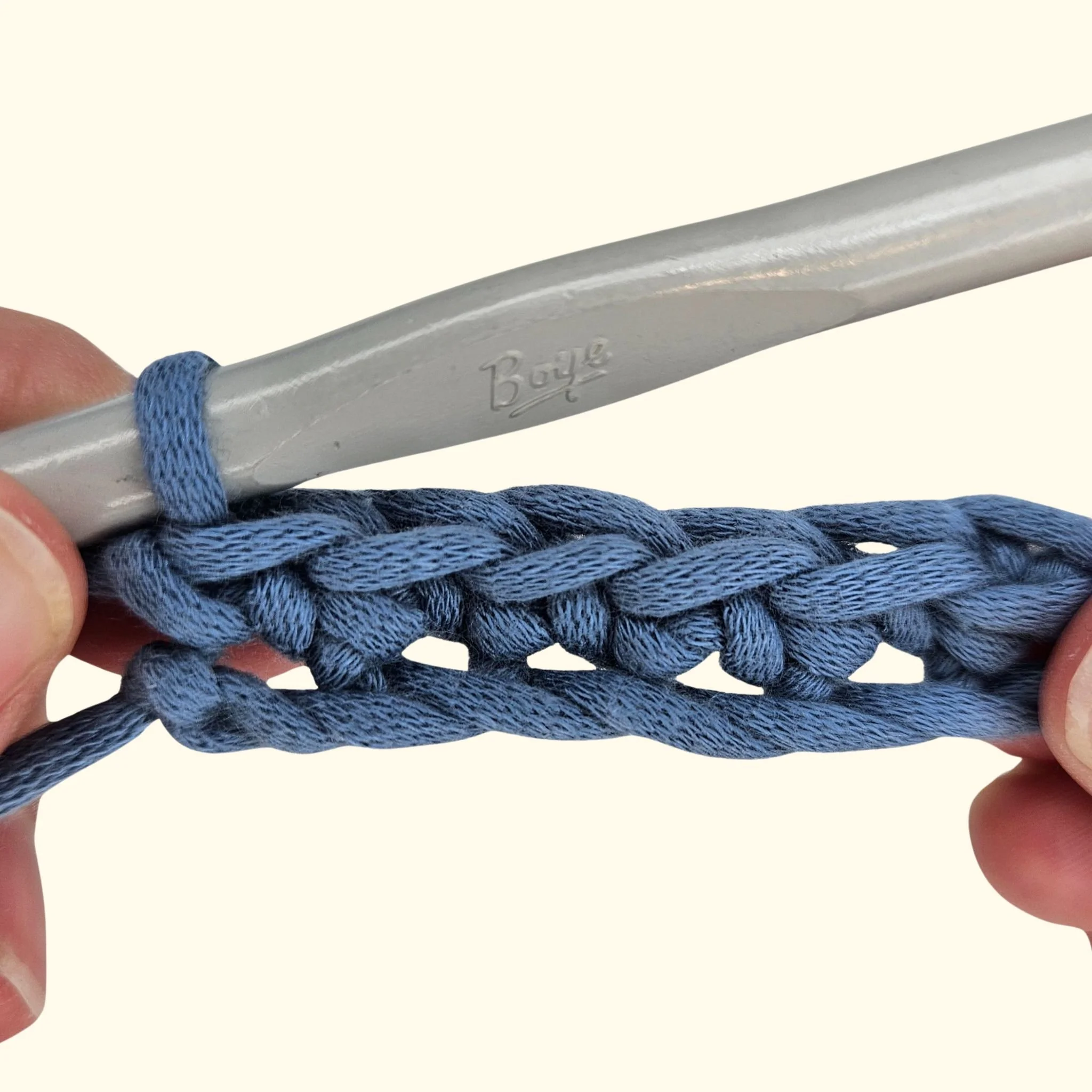 how to fix a foundation chain in crochet
