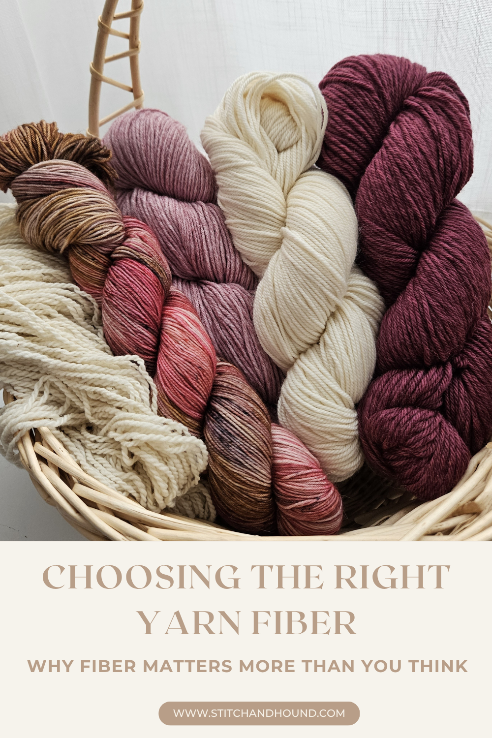 how to choose the right yarn fibers for beginners