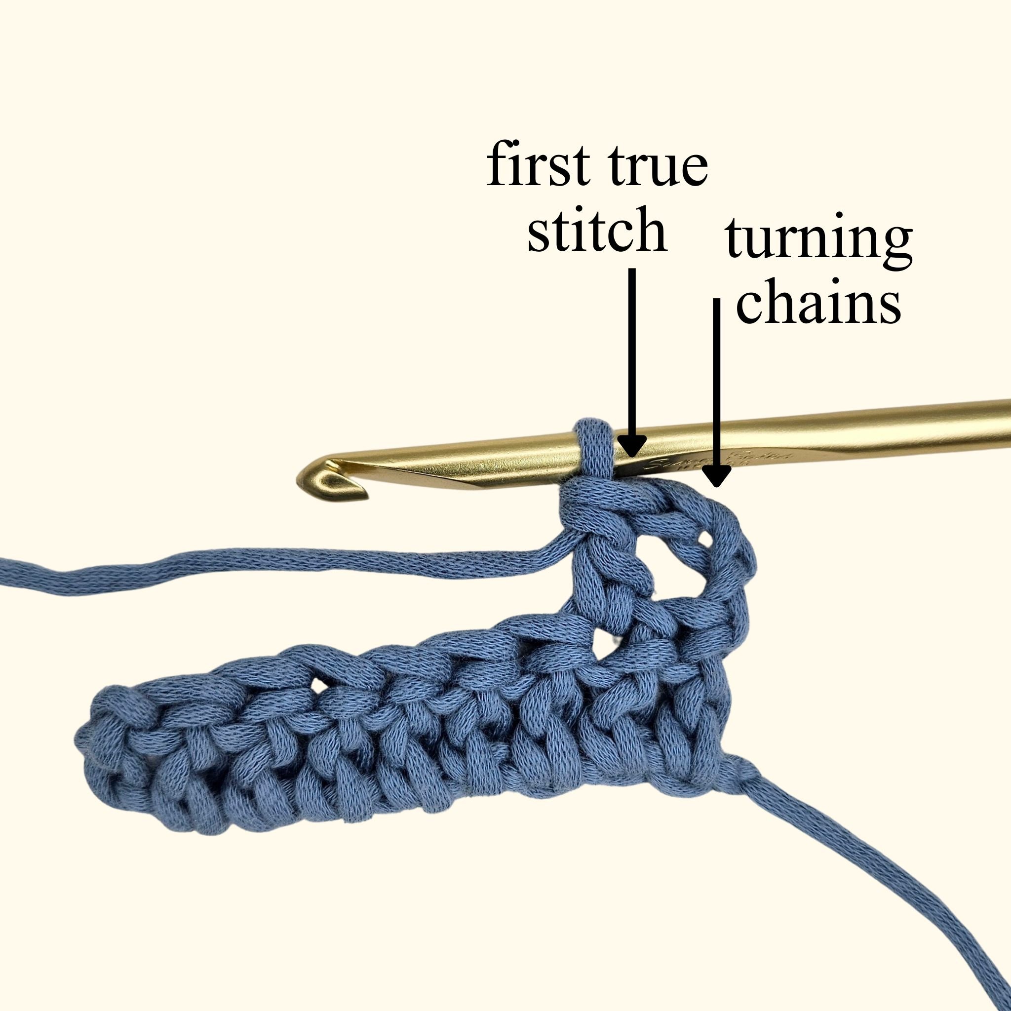 how to double crochet