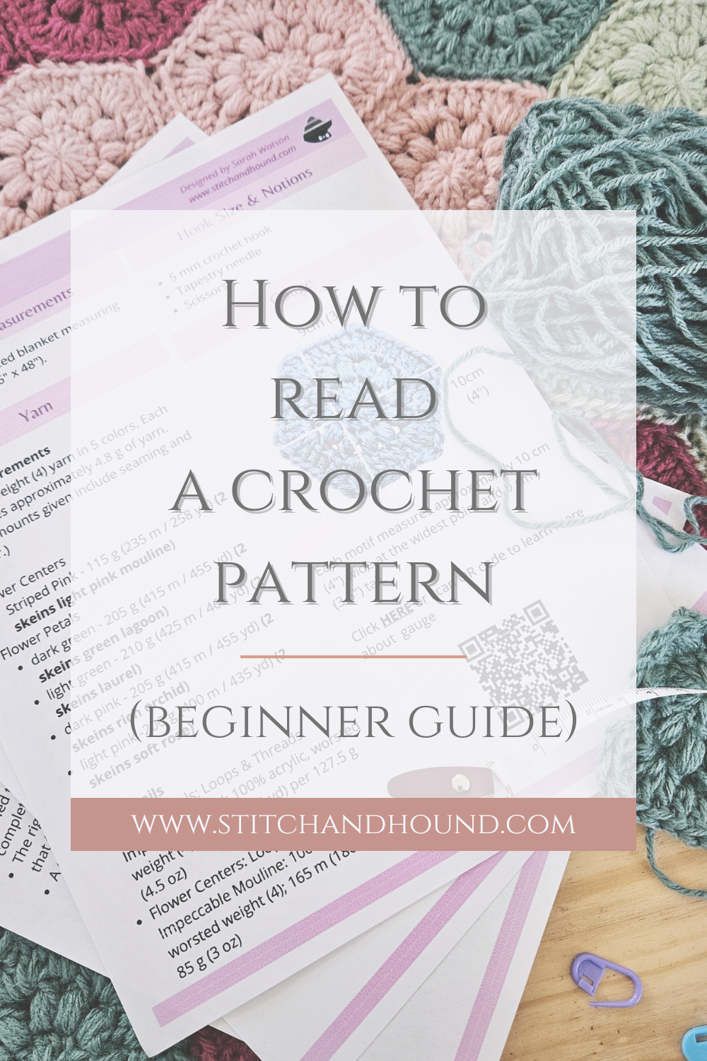 how to read a crochet pattern guide for beginners