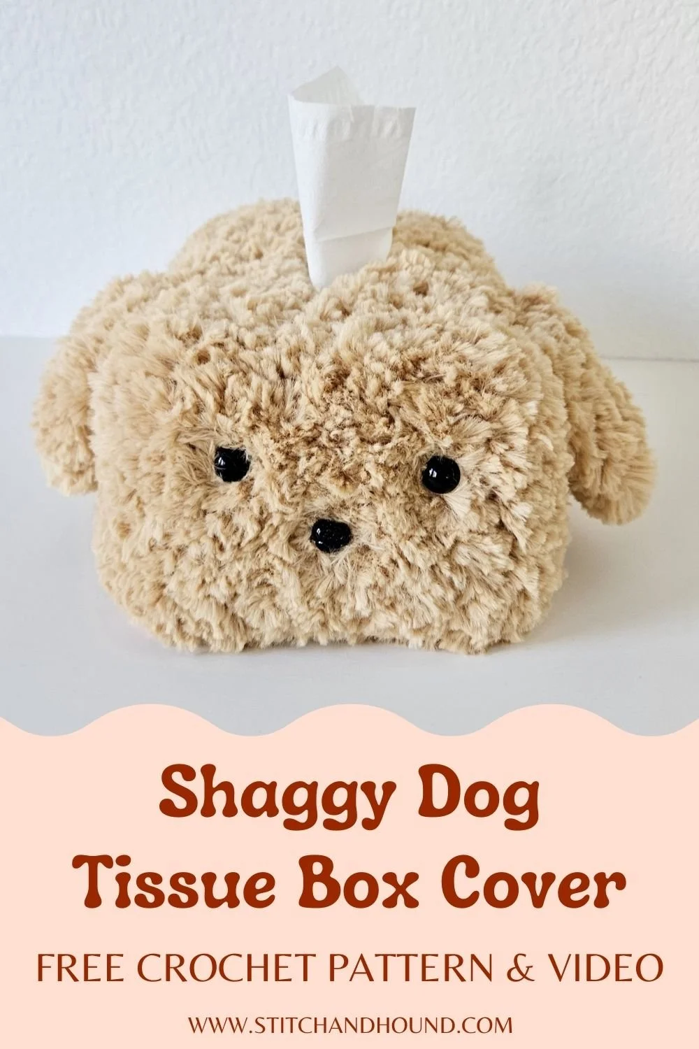 Free Crochet Pattern Kleenex Box Cover Sneezy Grandpa Tissue Box Cover
