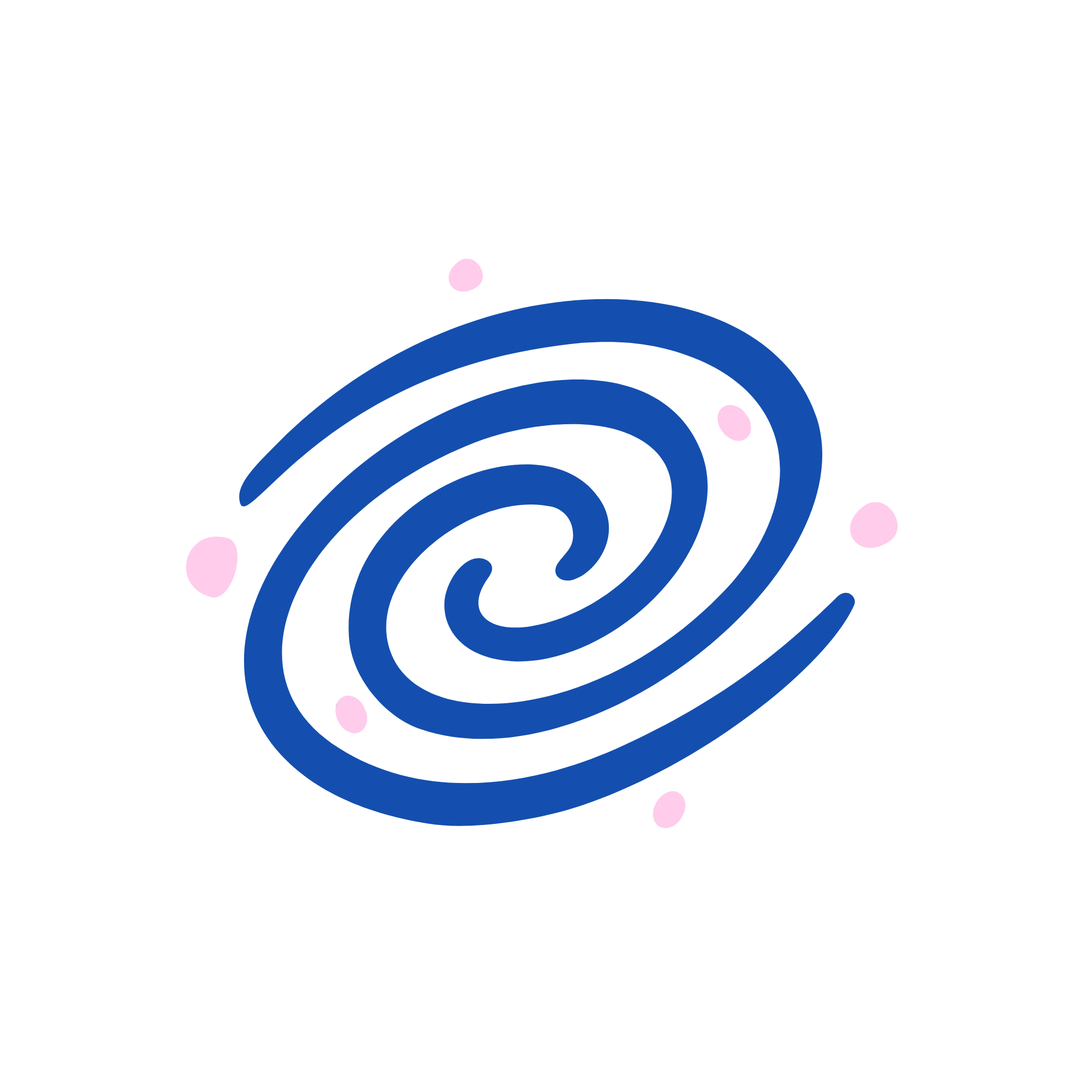 Geometric drawing of an outline square with sections divided by vertical, horizontal, and diagonal lines.