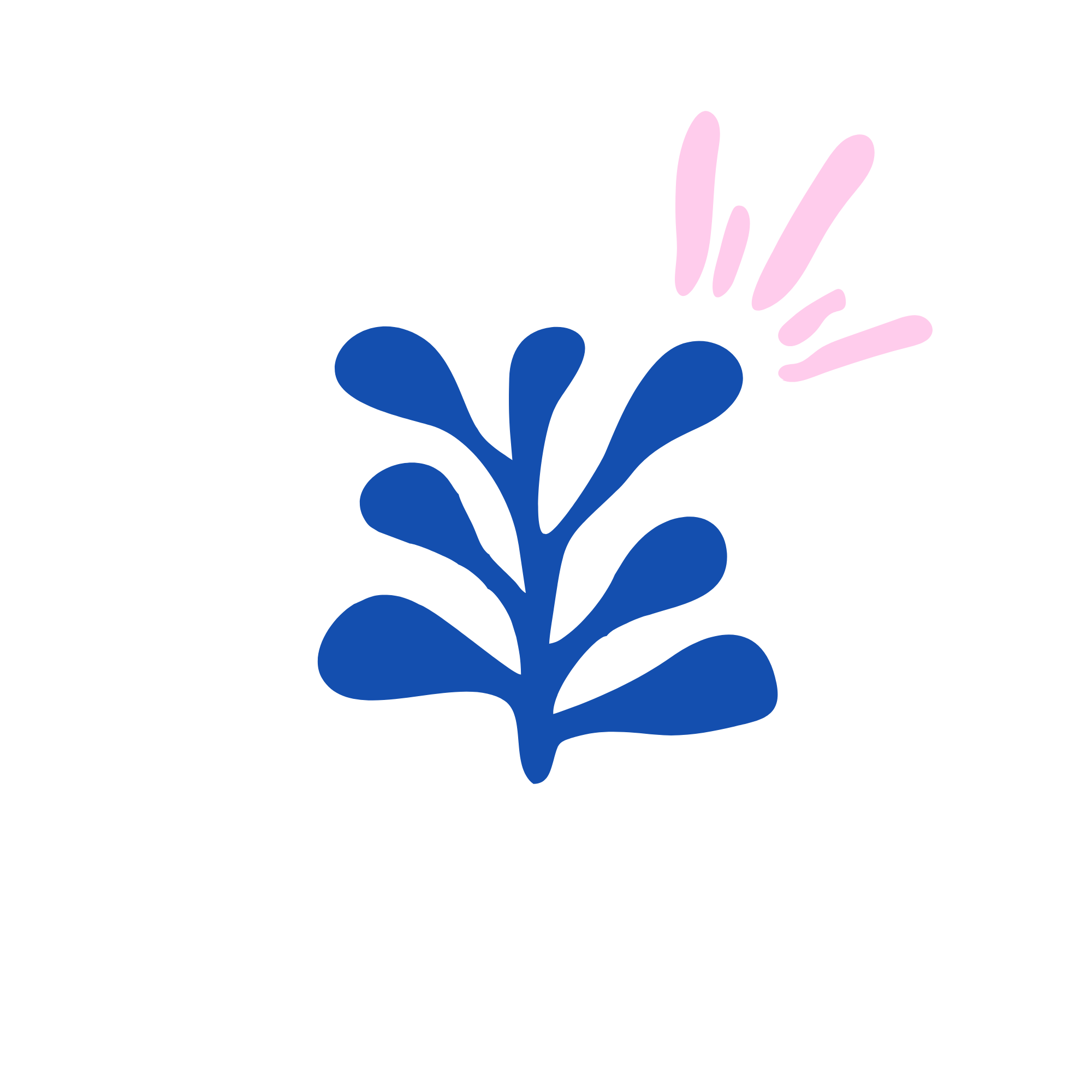 Geometric drawing of an outline square with sections divided by vertical, horizontal, and half circle lines.