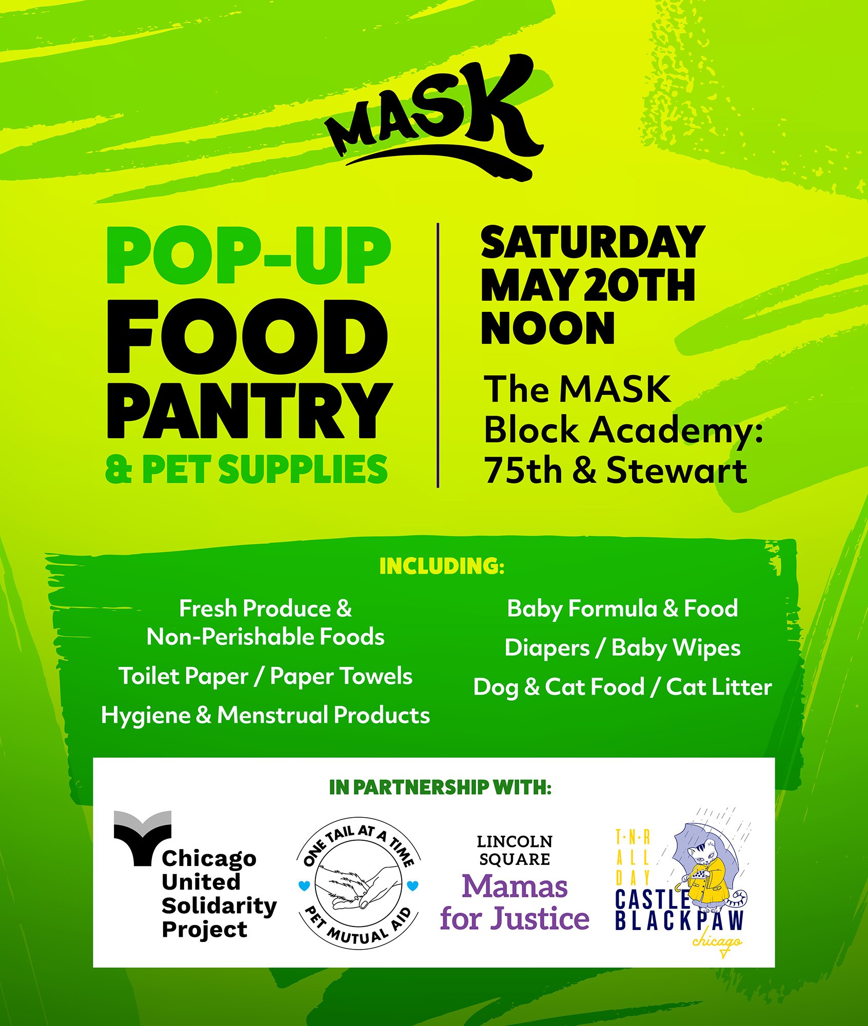 Pop-Up Food Pantry & Pet Supplies