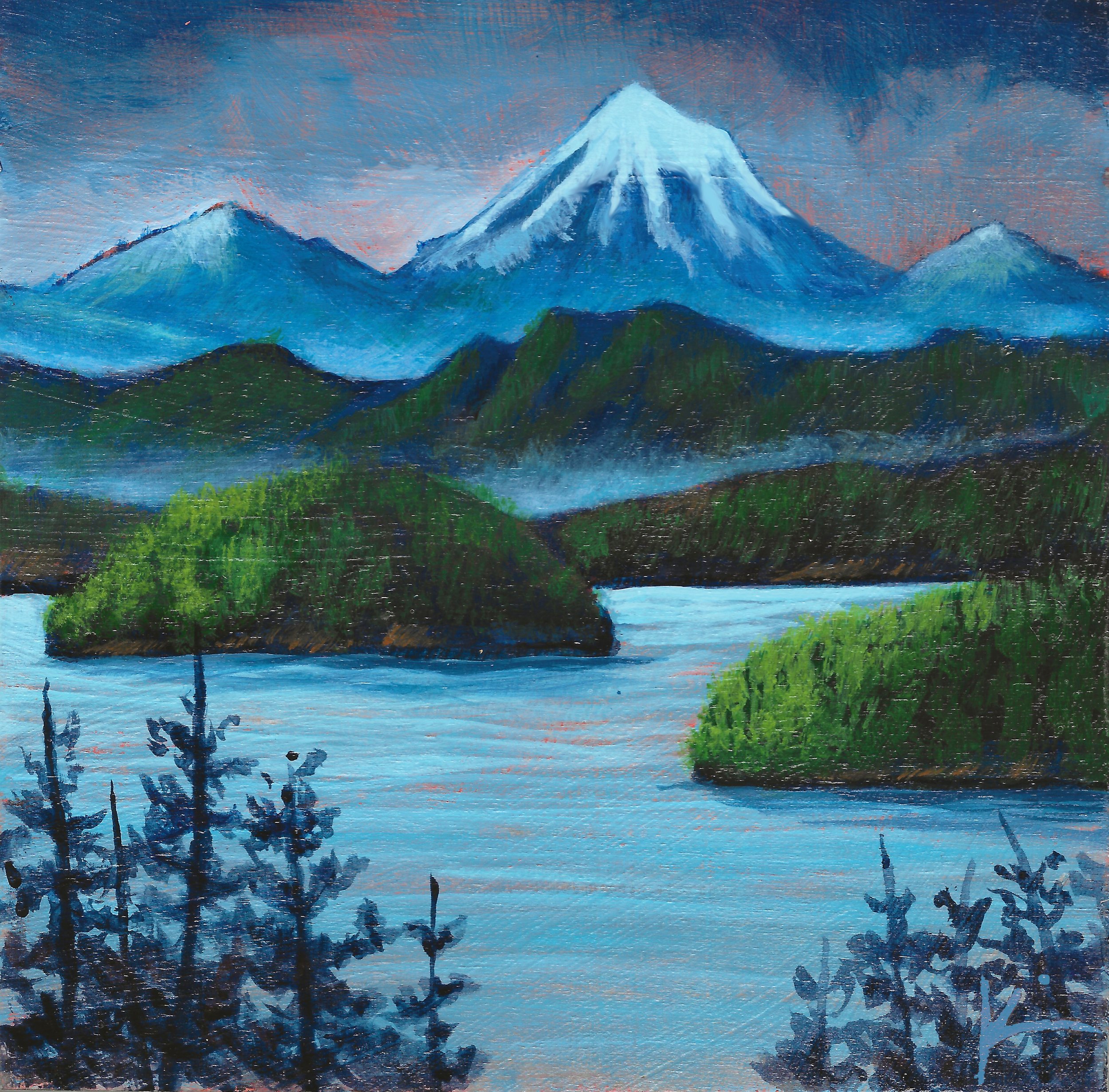 Island Blues Canvas Print