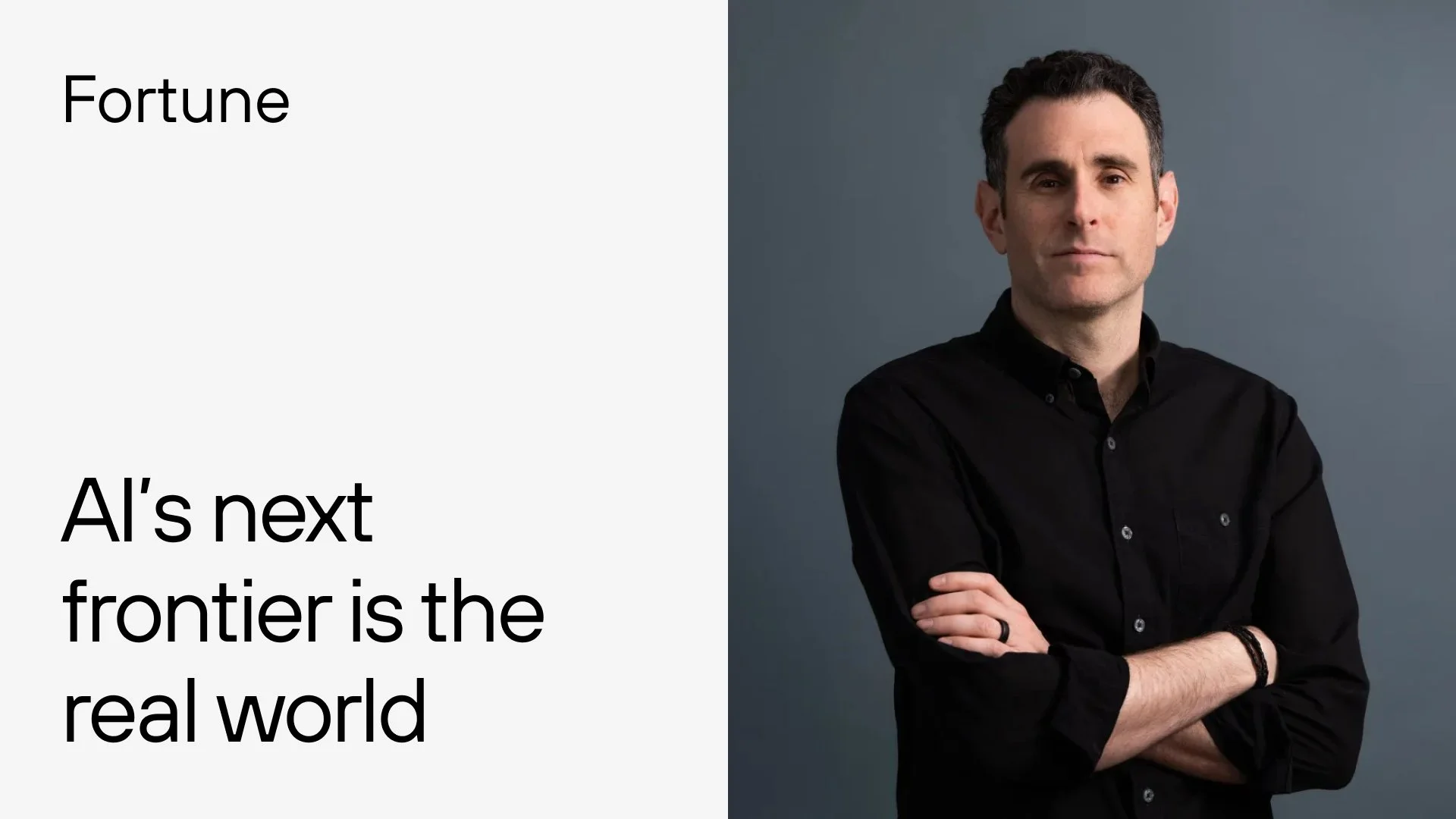AI’s next frontier&nbsp;is the real world