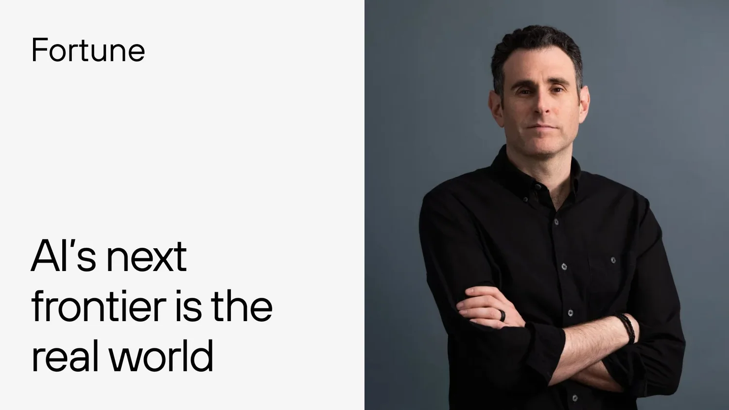 AI’s next frontier is the real world