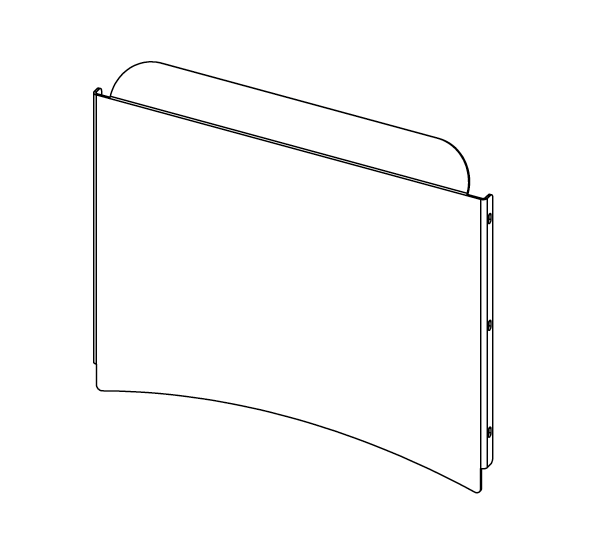 FS4-10S Windshield Panel