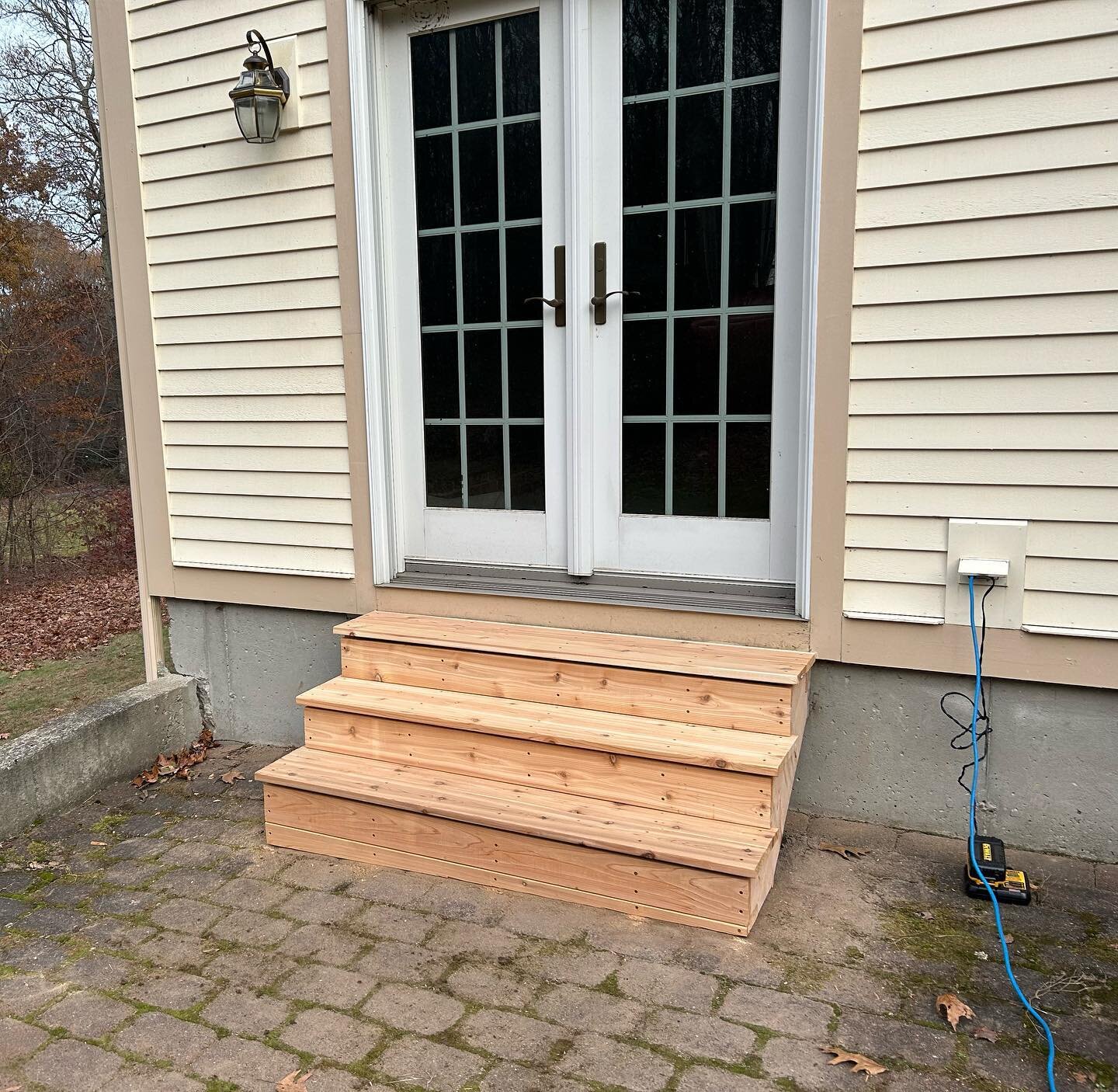 Love the look of Cedar Decking&hellip; and the smell 🙂 swipe ➡️ for the before.