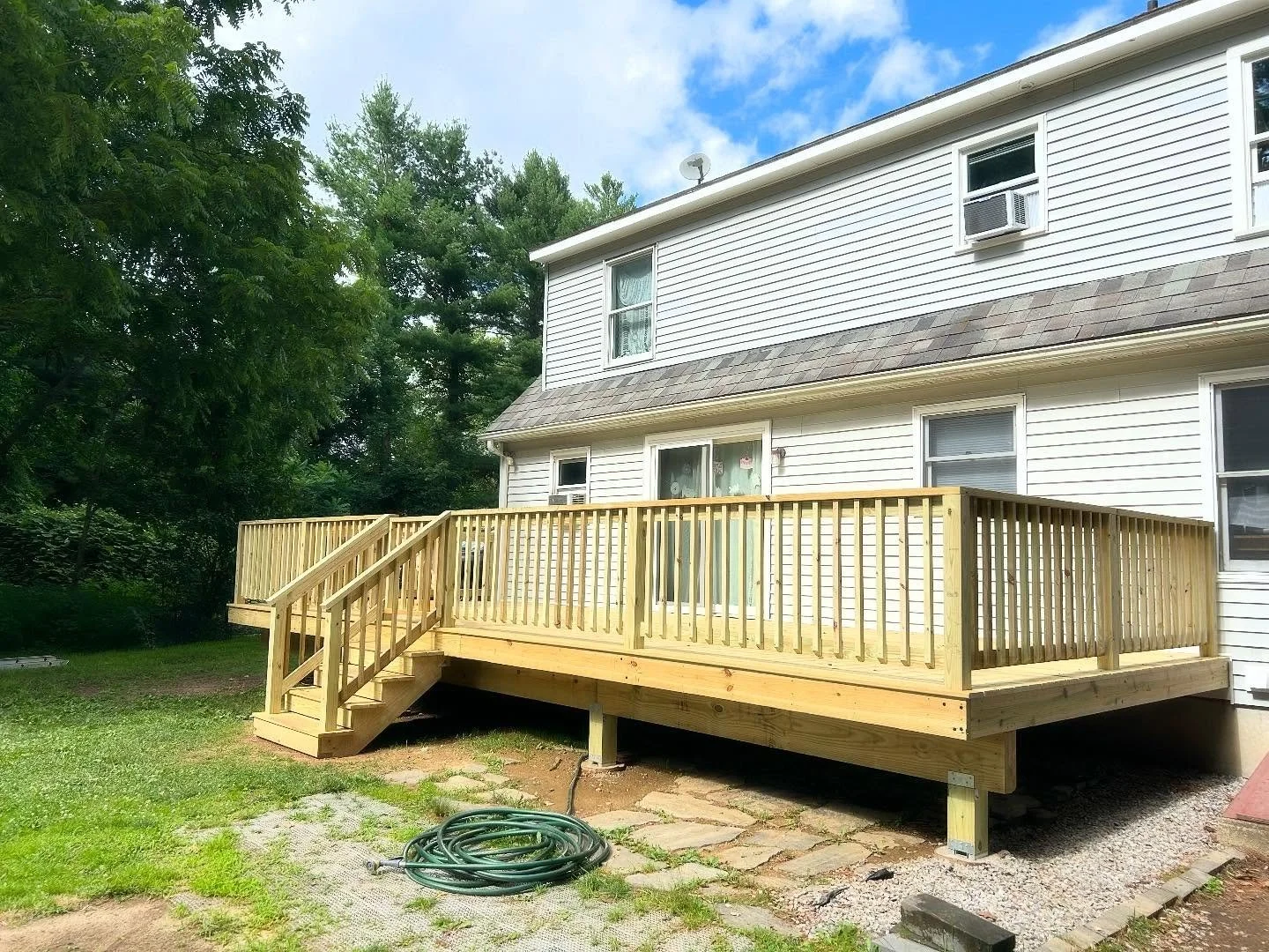 New 12x30 deck ready for summer!