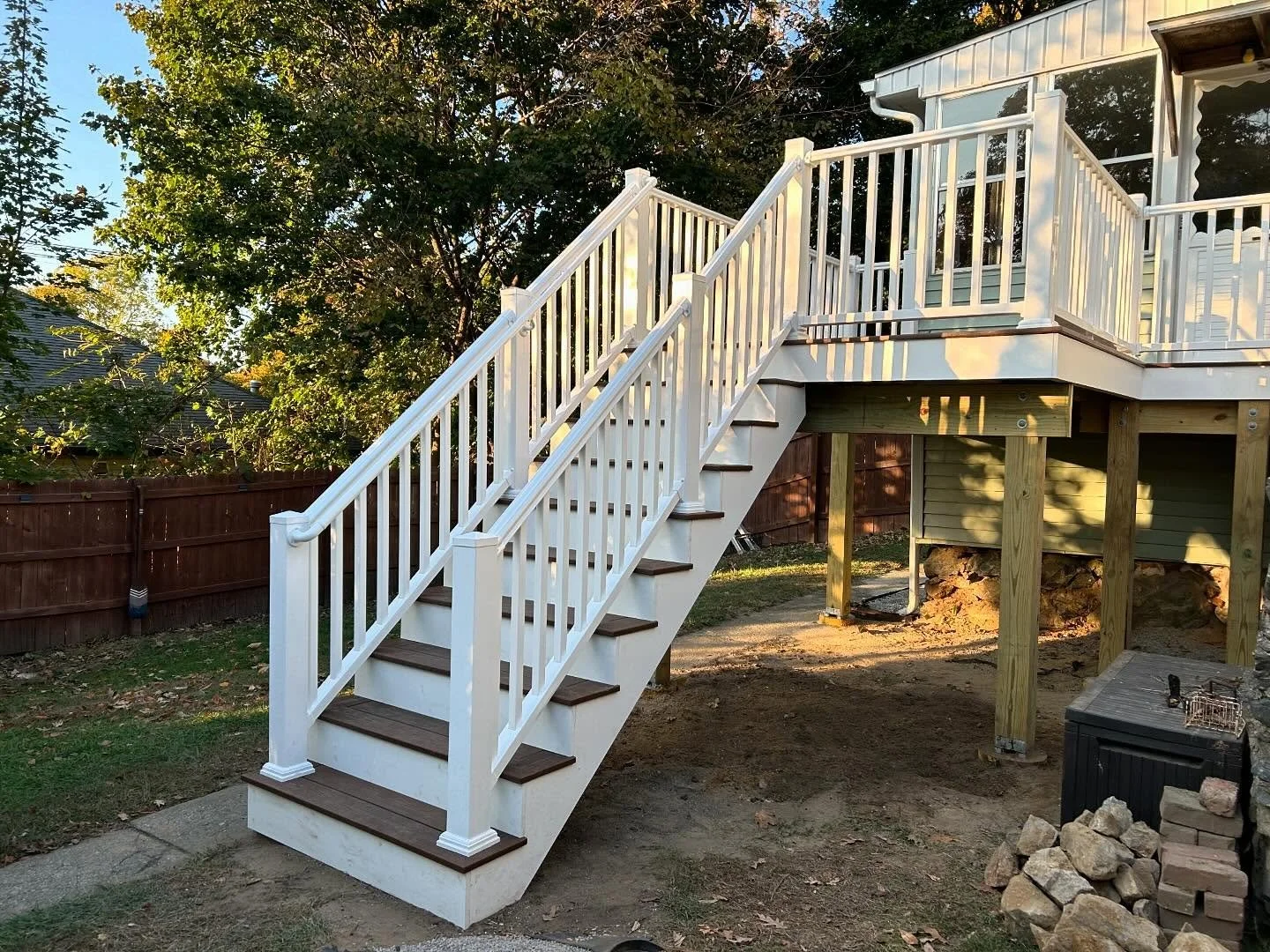 Finished up the new deck in Putnam this week!
