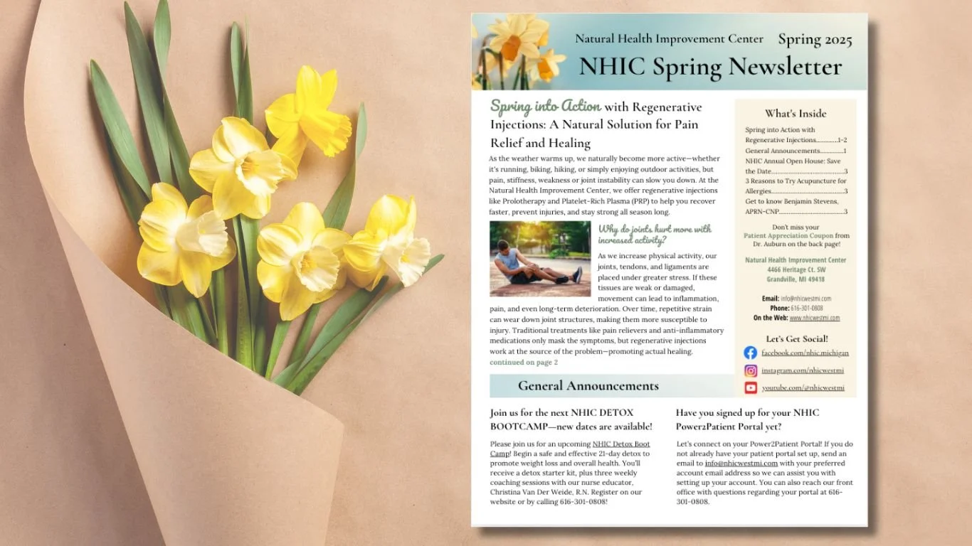 NHIC Spring Newsletter 2025 — Natural Health Improvement Center of ...