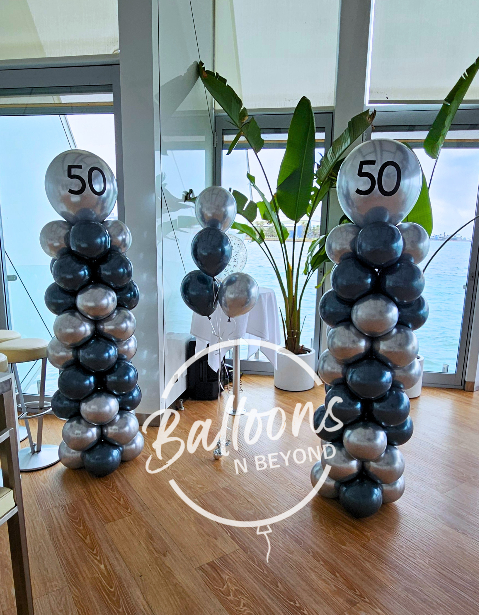 Balloon Columns. Newcastle Delivery.