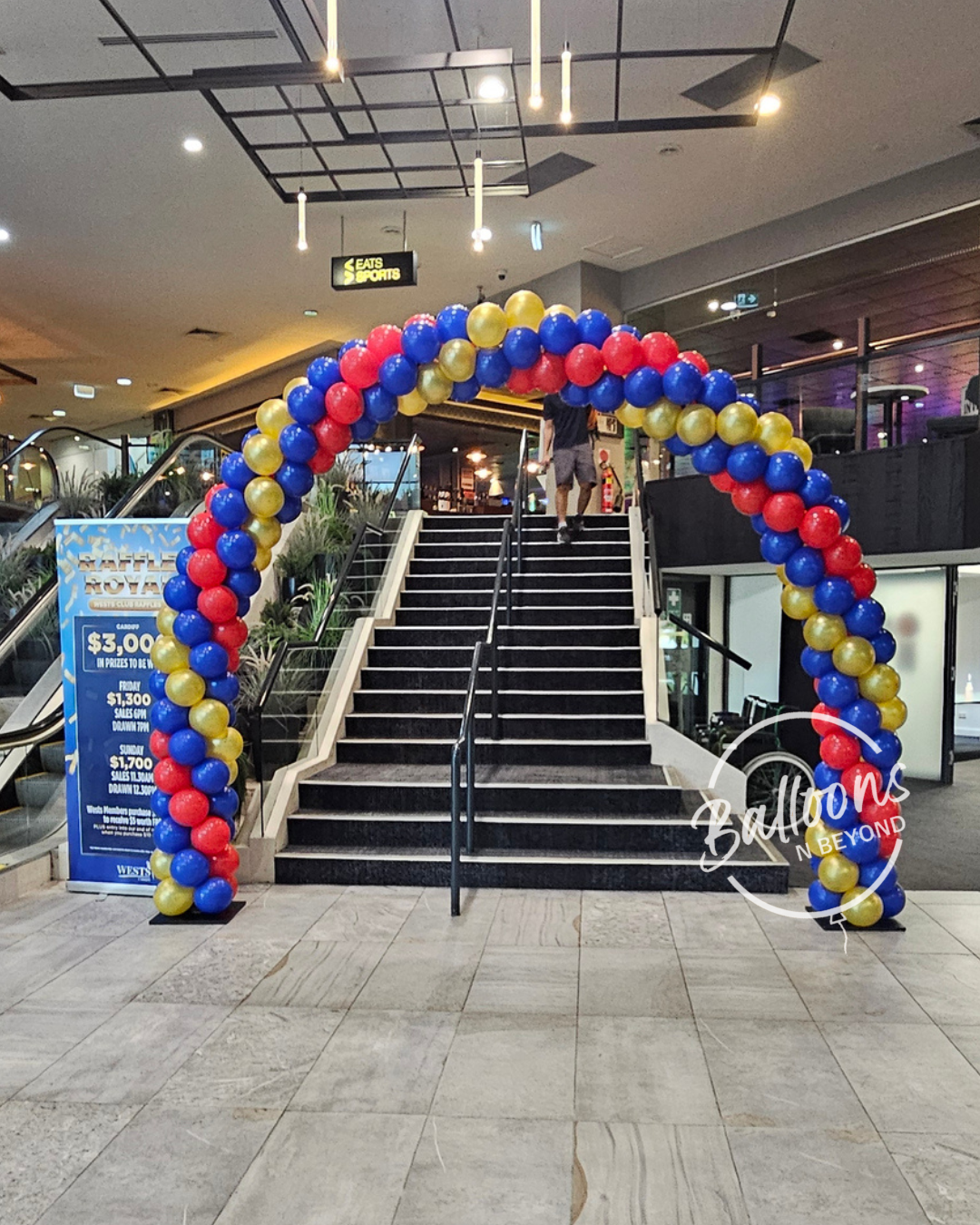 Balloon Arch Cardiff NSW. Balloons Newcastle.Newcastle Delivery Balloons n Beyond Newcastle. Balloons Cardiff NSW .png