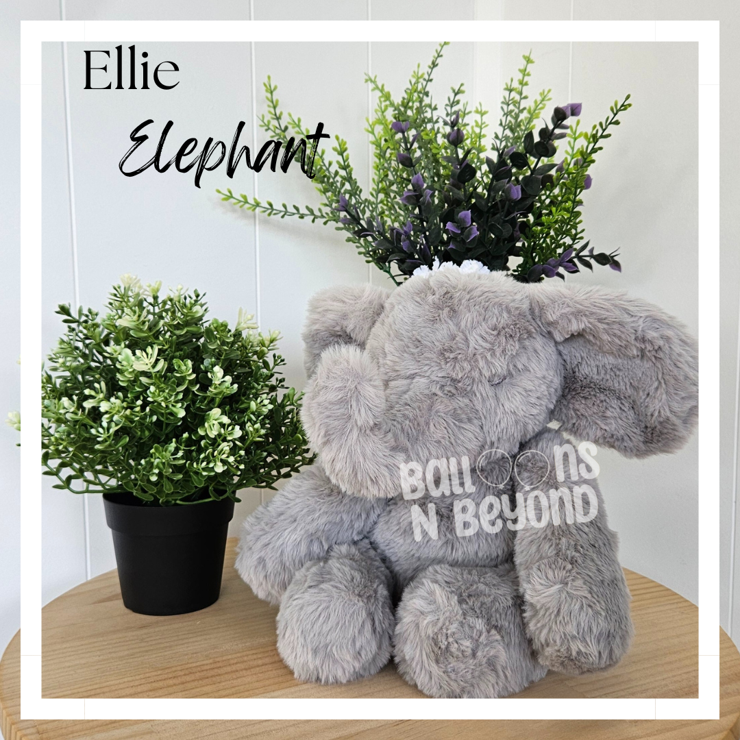 Balloon Baby Kids Teddy Elephant Plush Toy Collection Newcastle delivery Balloons n Beyond Newcastle NSW