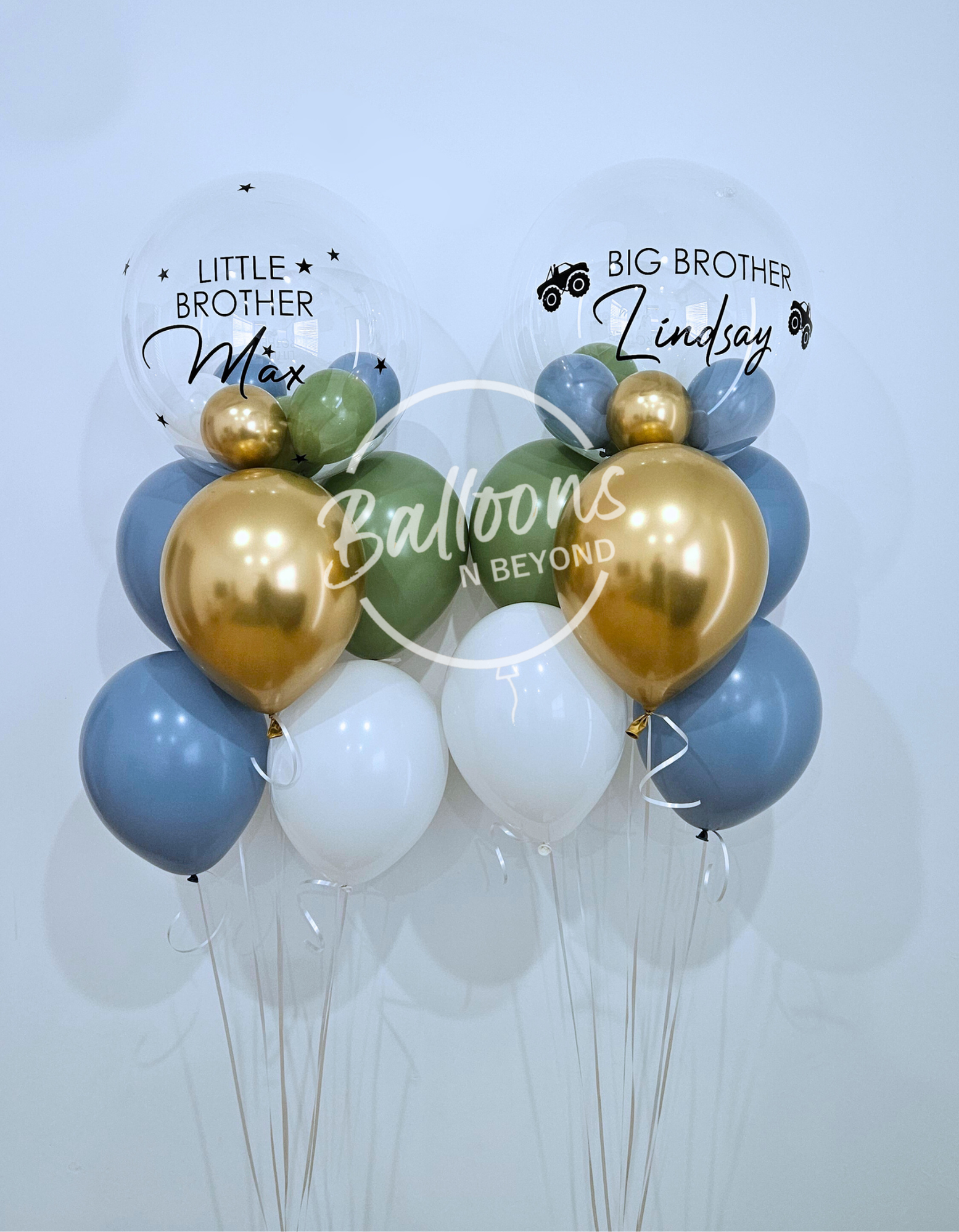 Personalised Helium Balloon Bouquet Newcastle Delivery Balloons n Beyond 