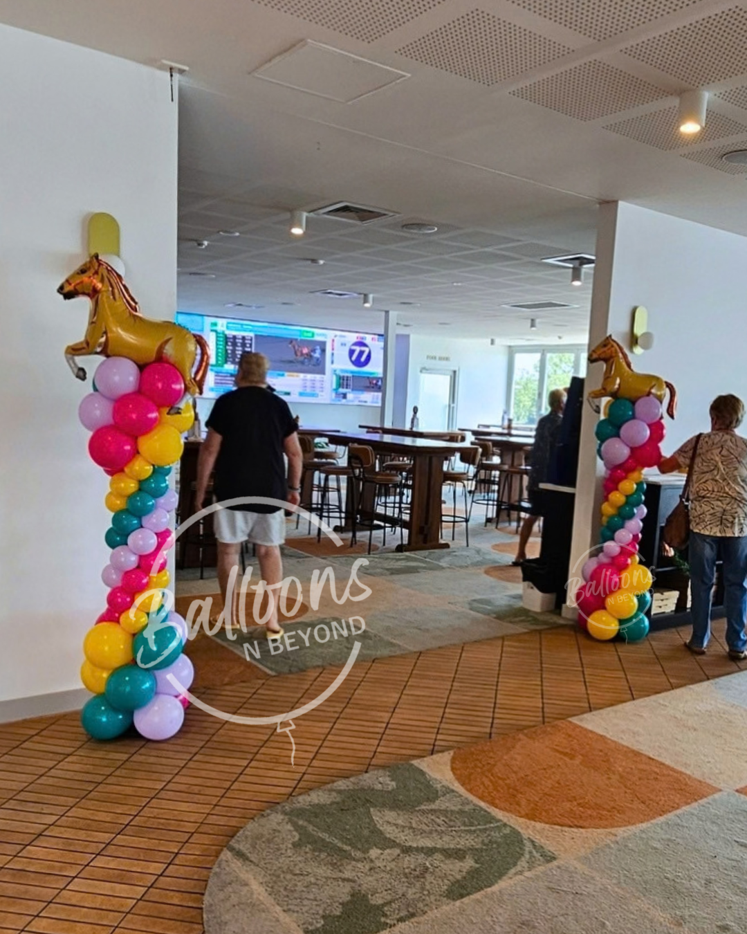 melbourne cup balloons. Balloons N Beyond Newcastle. Balloons Near Me. Balloons newcastle. Newcastle Delivery.  Balloons n Beyond Newcastle. Balloon Garland.