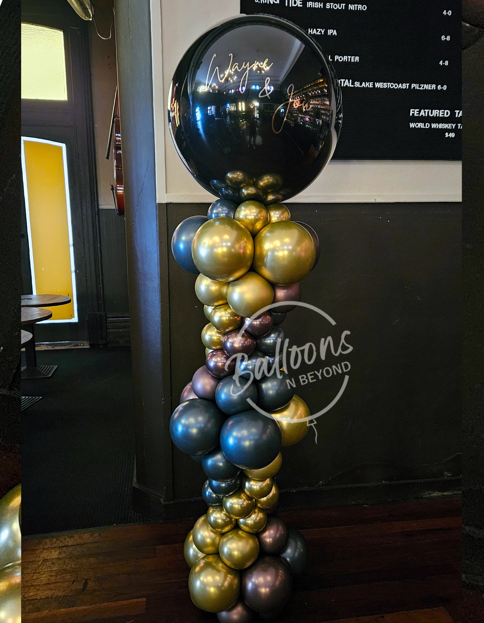 Balloon Columns Newcastle NSW. Newcastle delivery. Balloons N Beyond.
