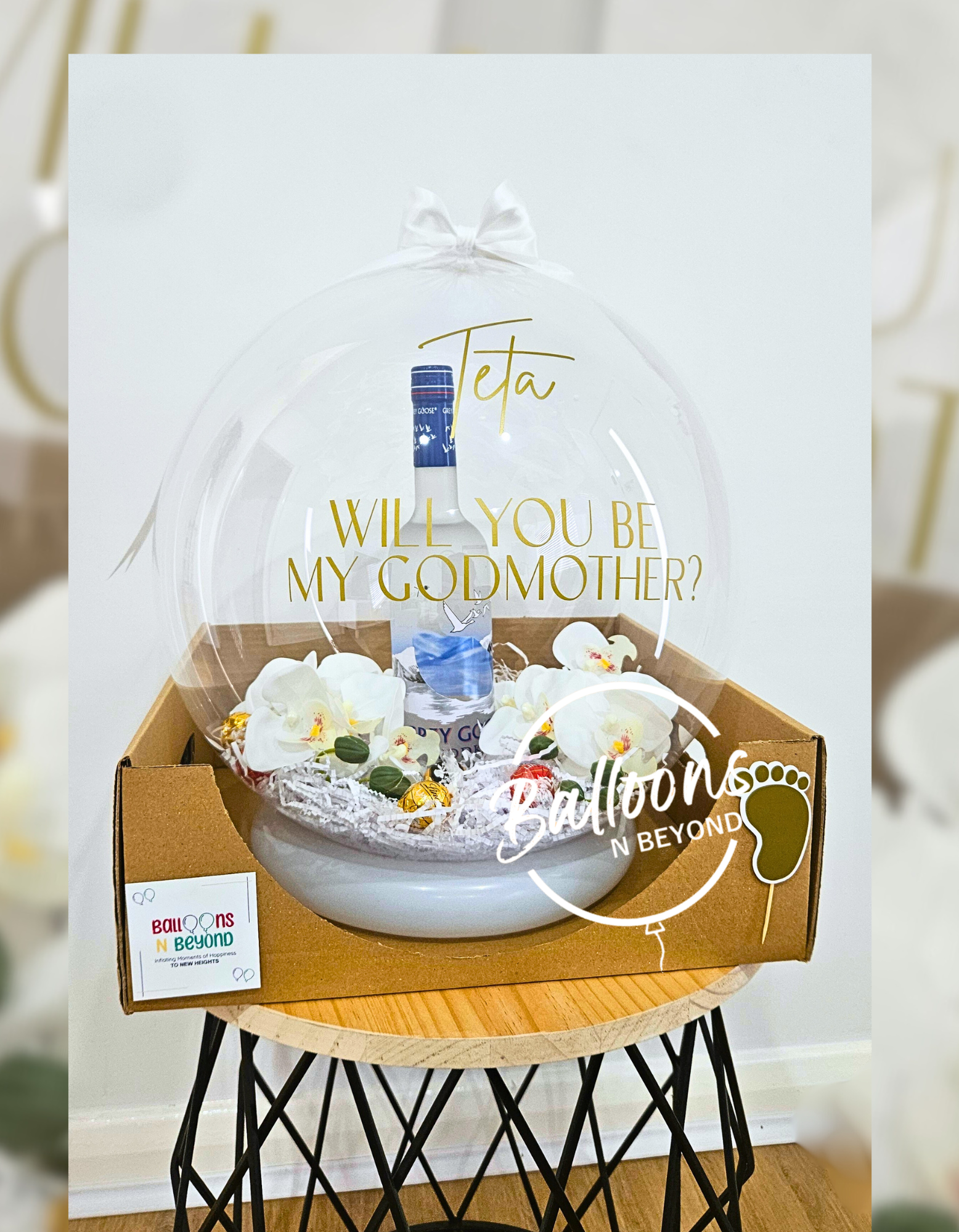 Proposal Stuffed Balloon Gift Newcastle - Balloons n Beyond Newcastle 