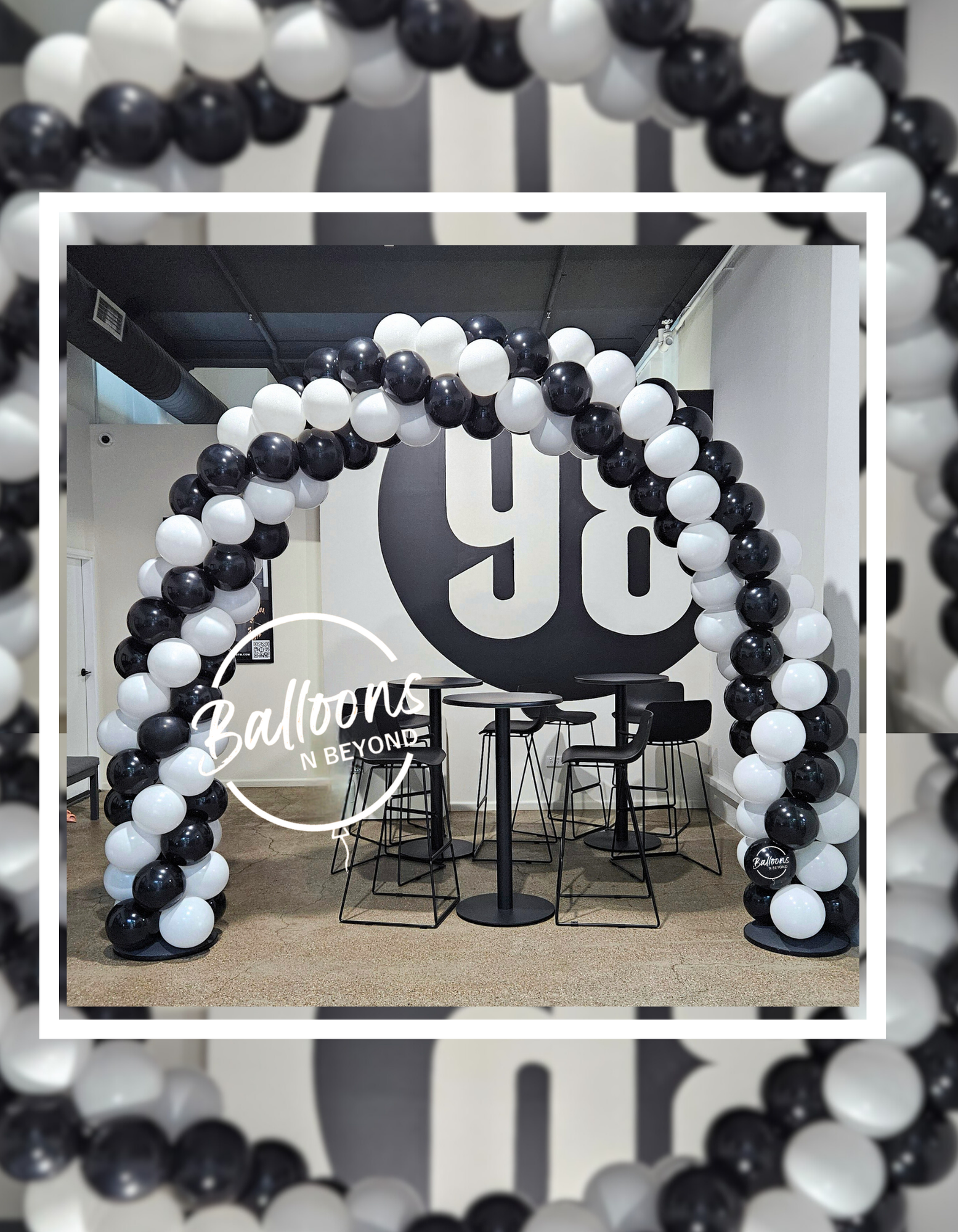 Balloon Arch Newcastle NSW - Balloons n Beyond Newcastle NSW Delivery 