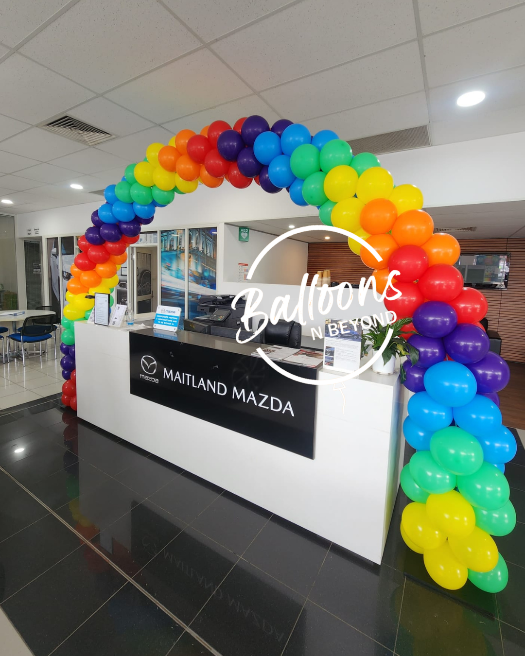 Balloon Arch Newcastle NSW - Balloons n Beyond Newcastle NSW - Maitland