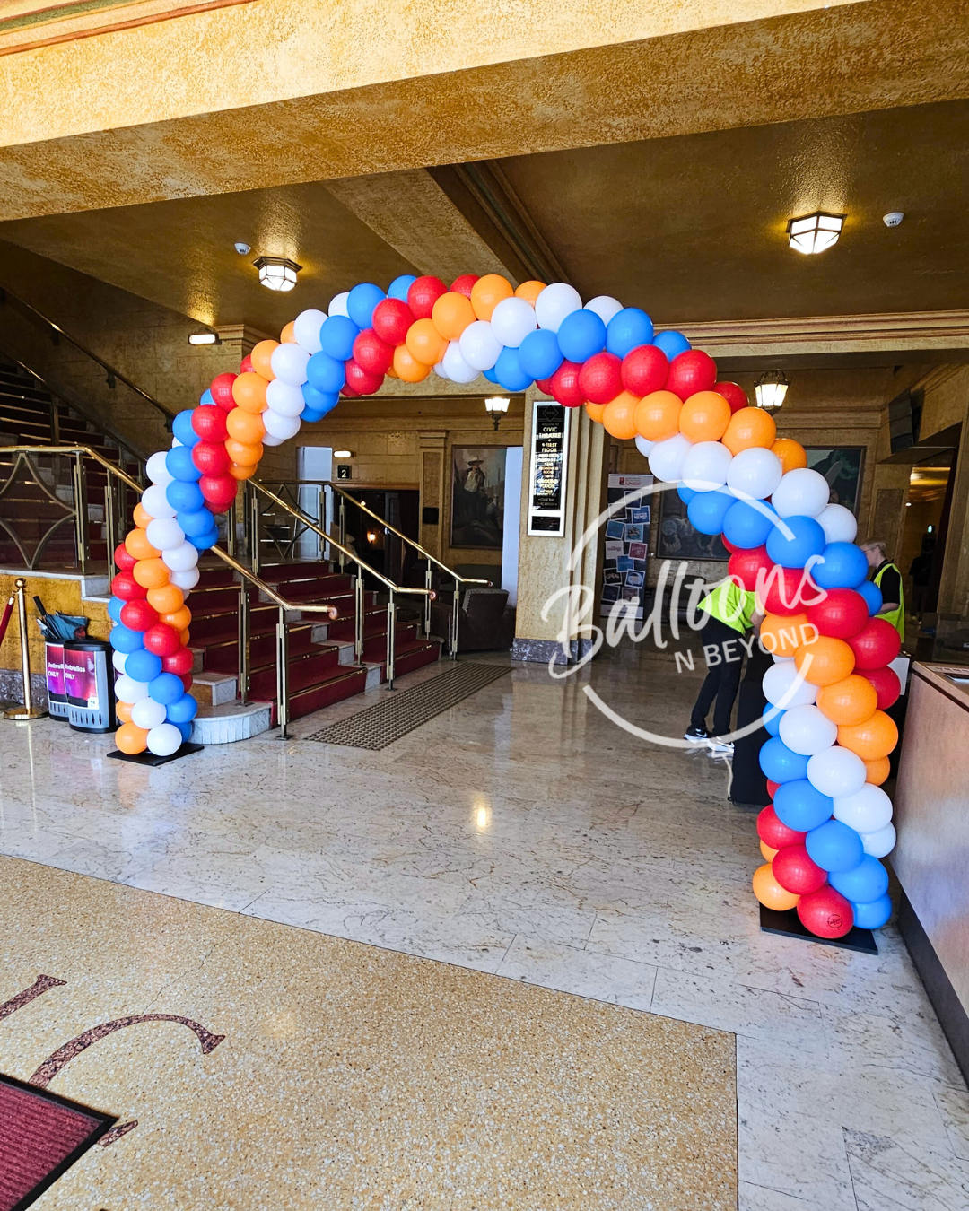 Balloon Arch Newcastle NSW - Balloons n Beyond newcastle NSW - Newcastle Civic Theatre 2300