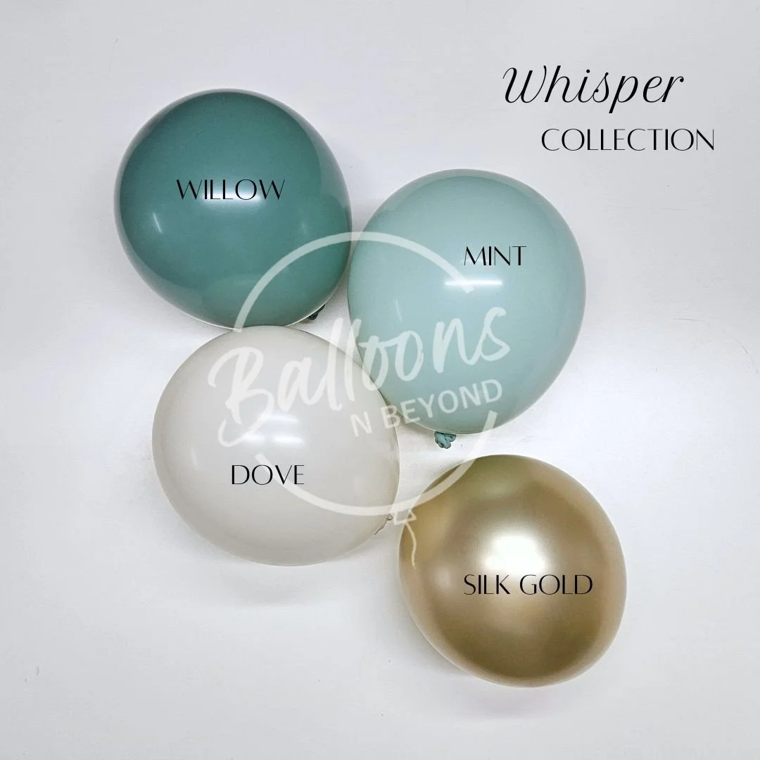 Balloons n Beyond Newcastle NSW - Balloon Colour Guide - Whisper