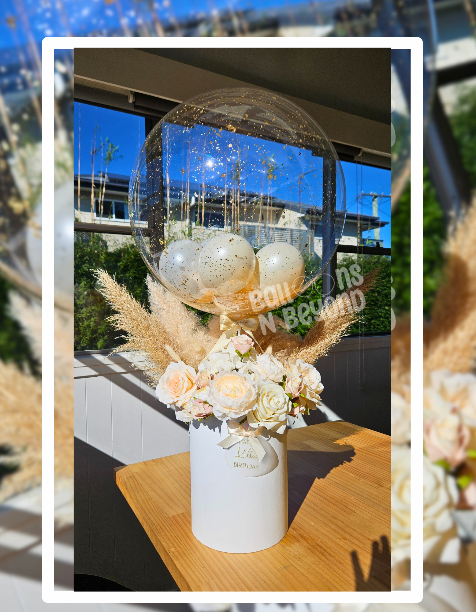 Flower Balloons newcastle delivery - Balloons n Beyond newcastle