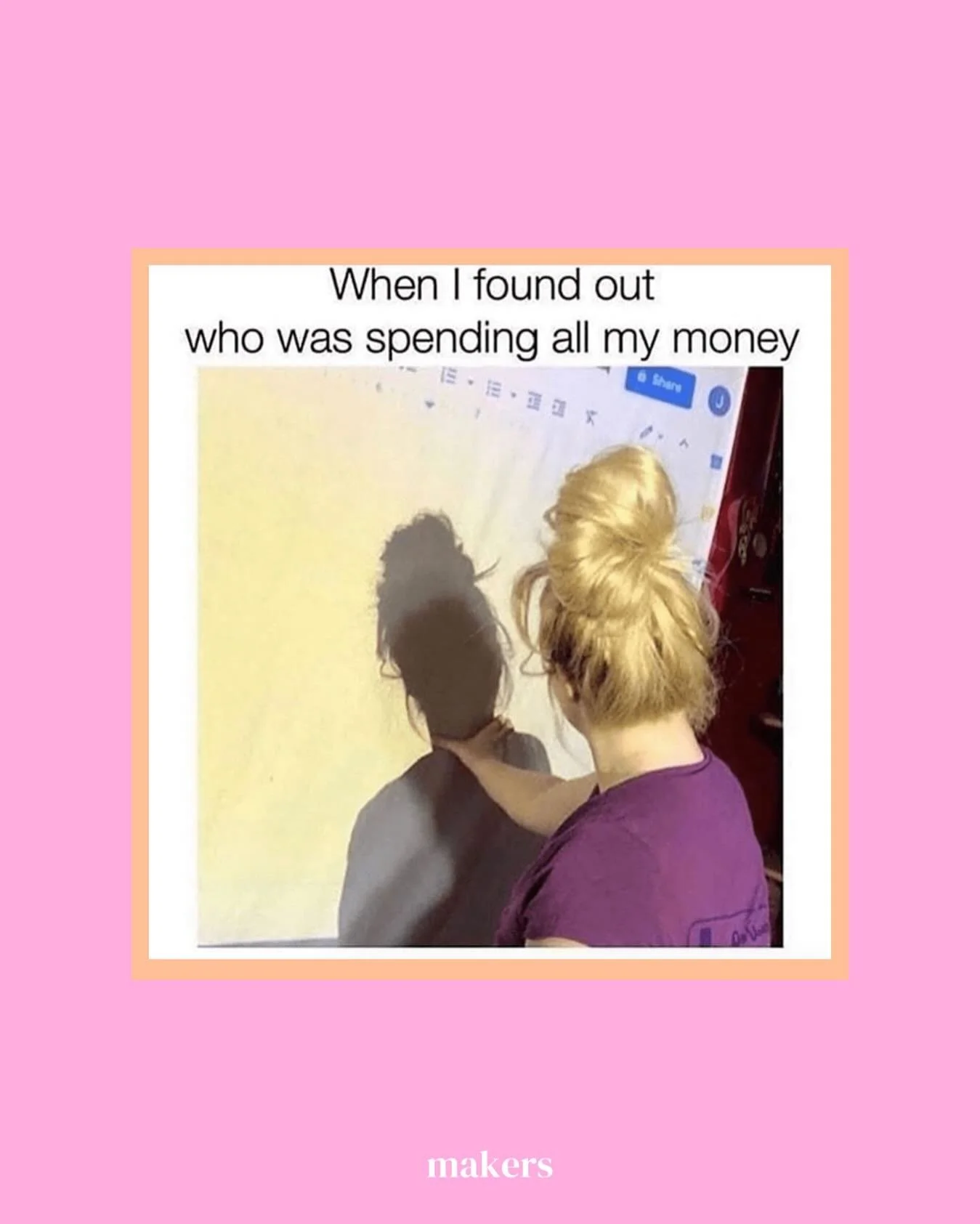 It&rsquo;s me, hi, I&rsquo;m the problem it&rsquo;s me 😅 

#shopmakers