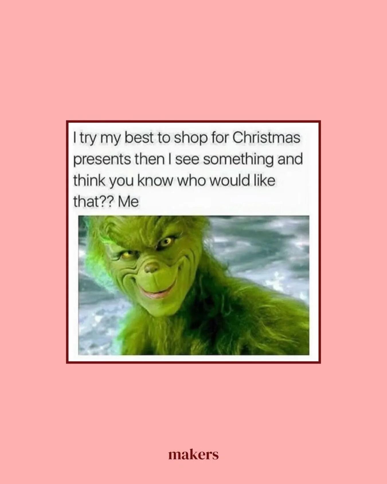An especially impossible task if you&rsquo;re shopping for gifts at any Makers location 🫠🎁