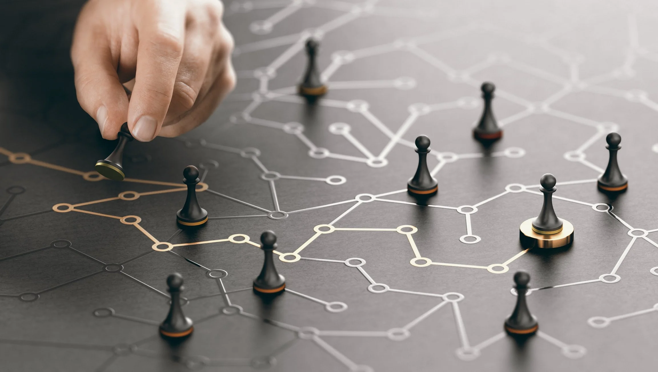 Ejecutivo decidiendo estrategias para una empresa B2B