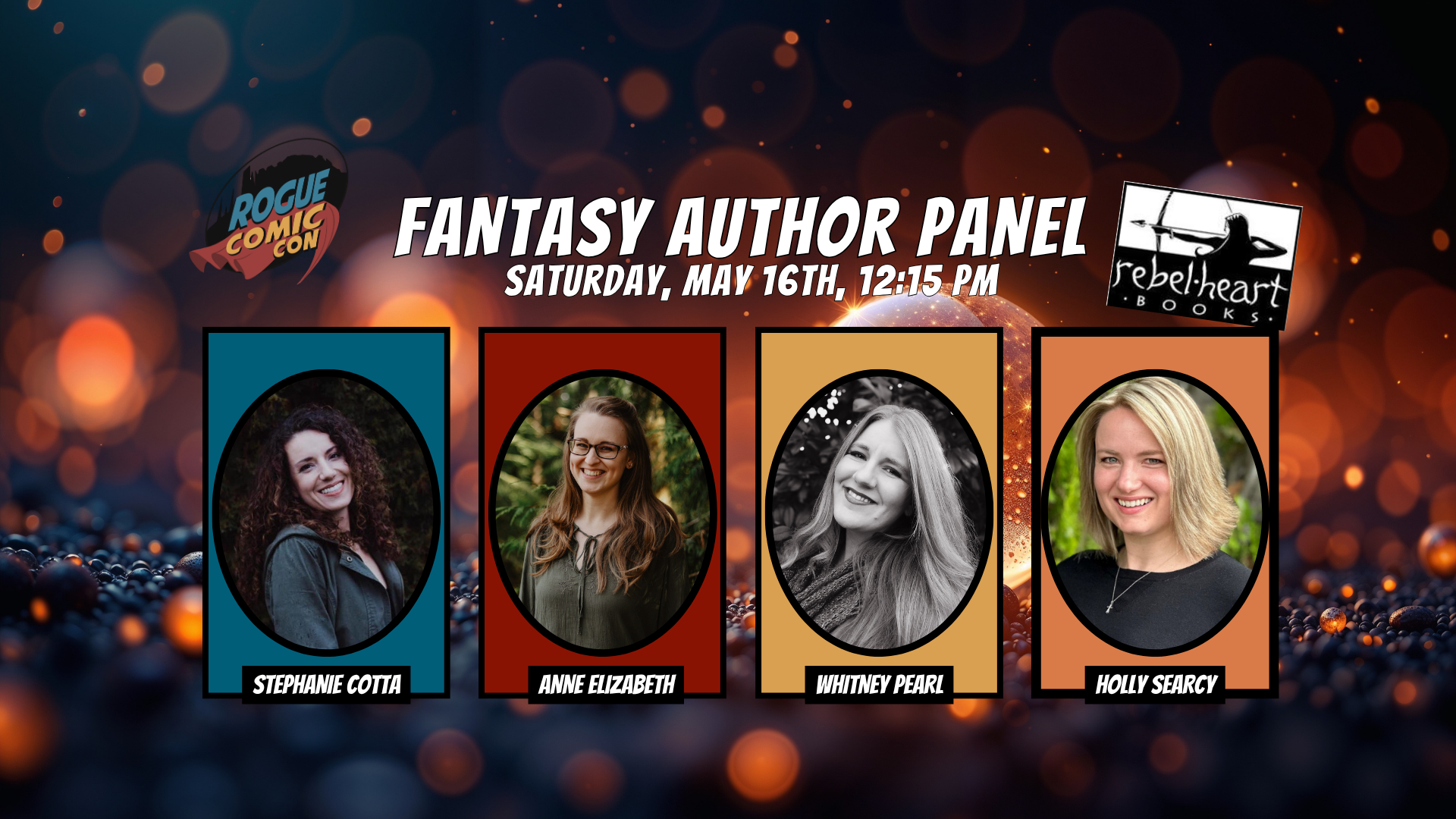 Fantasy Author Panel with Rebel Heart Books