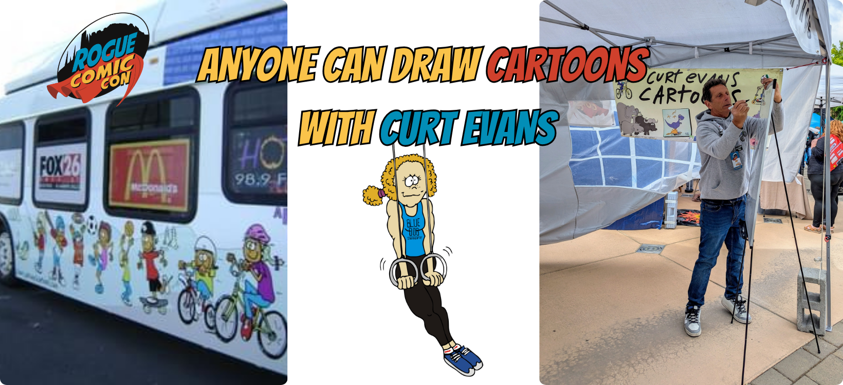 Anyone Can Draw Cartoons with Curt Evans