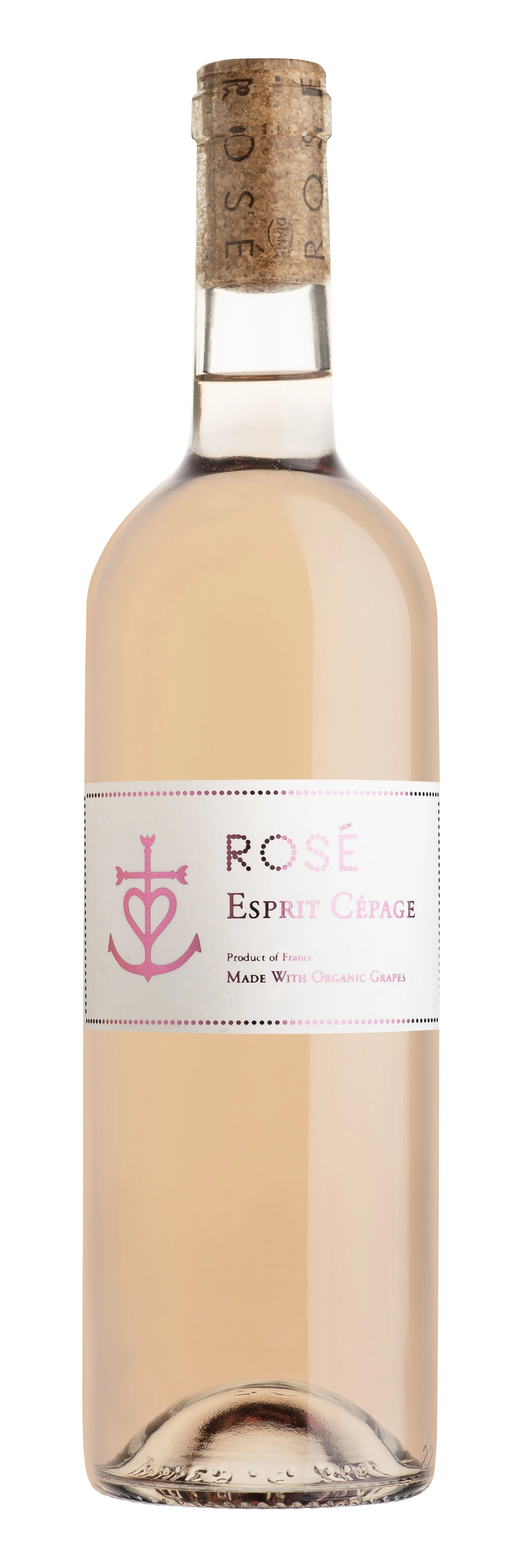 Esprit Cépage Rose Wine Bottle