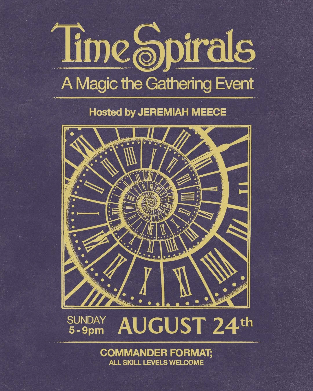 Time Spirals: A Magic the Gathering Event