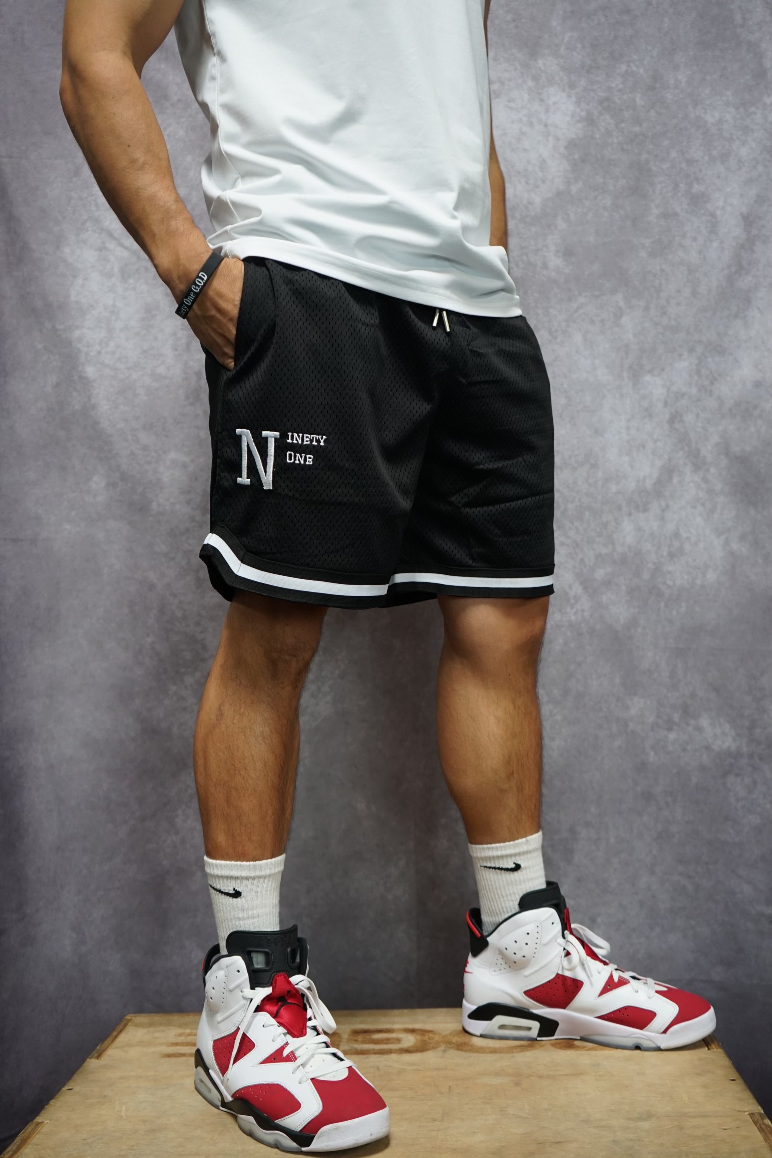 Fresh Black 91 Gym shorts