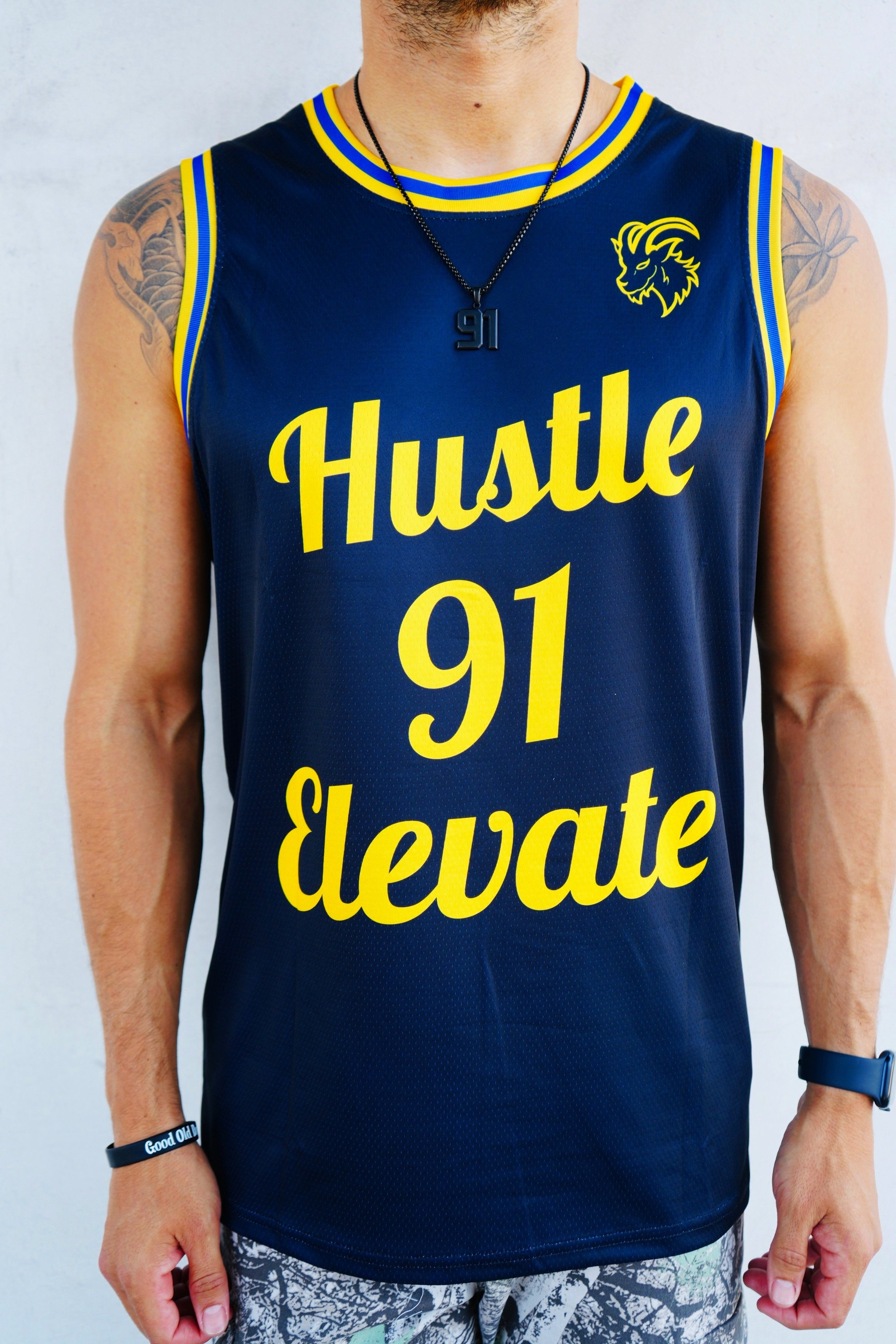 Hustle N Elevate Jersey Tank