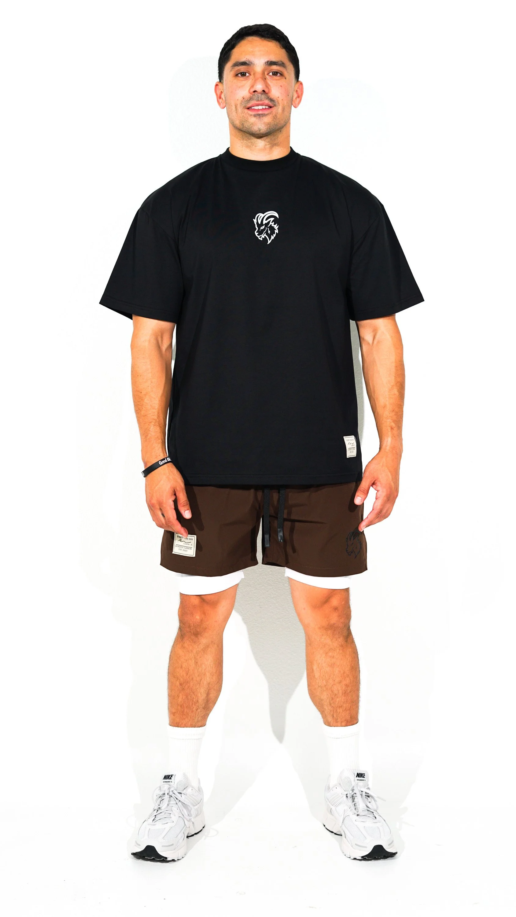Brown GOAT Training Shorts