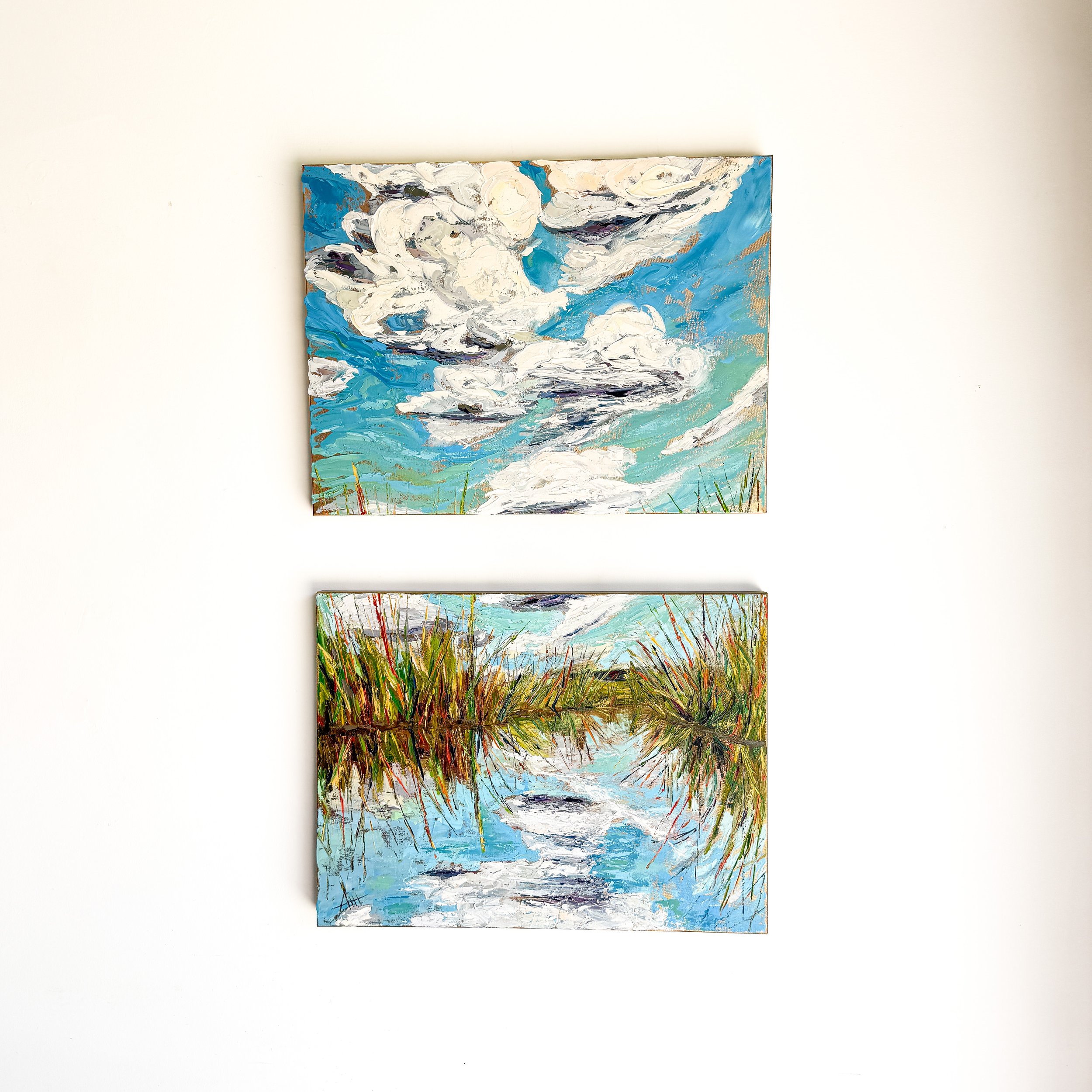 Lowcountry Marsh Impressionist Diptych Oil Painting 4-2.jpg