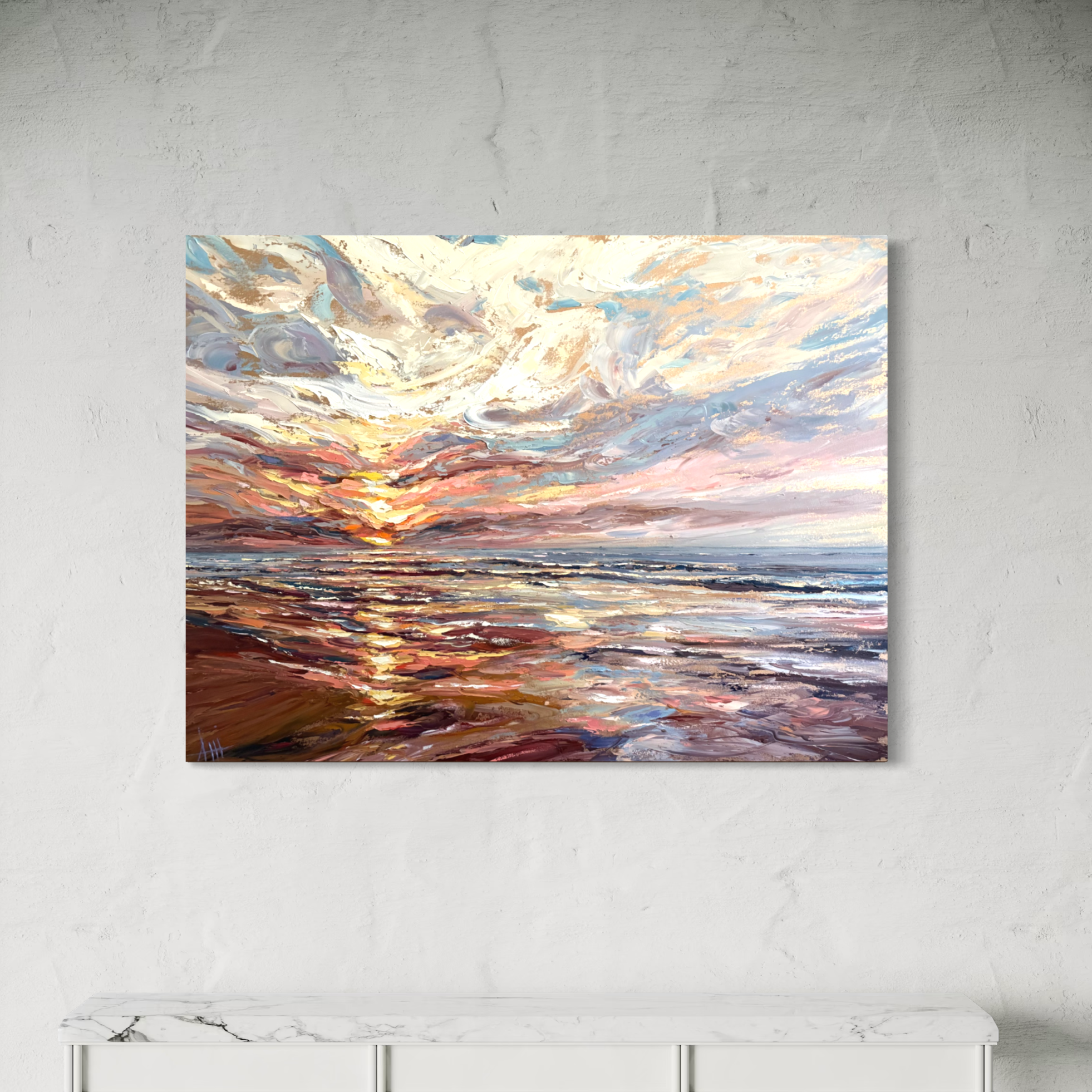 Rest in The Light | 36 x 48 - Oils | Private Collection
