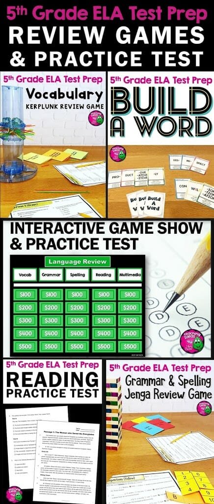 Author's Purpose Game Show (5 Types) | ELA Test Prep Reading Review Game -  Fun in 5th Grade & MORE