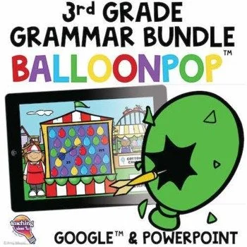 3rd Grade Grammar Balloon Pop Bundle.jpeg
