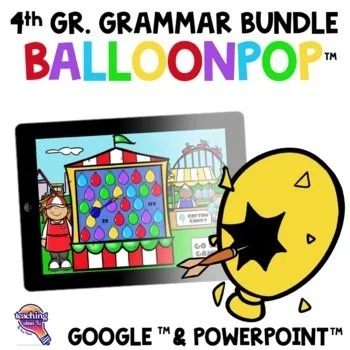 4th Grade Grammar Balloon Pop Bundle.jpeg